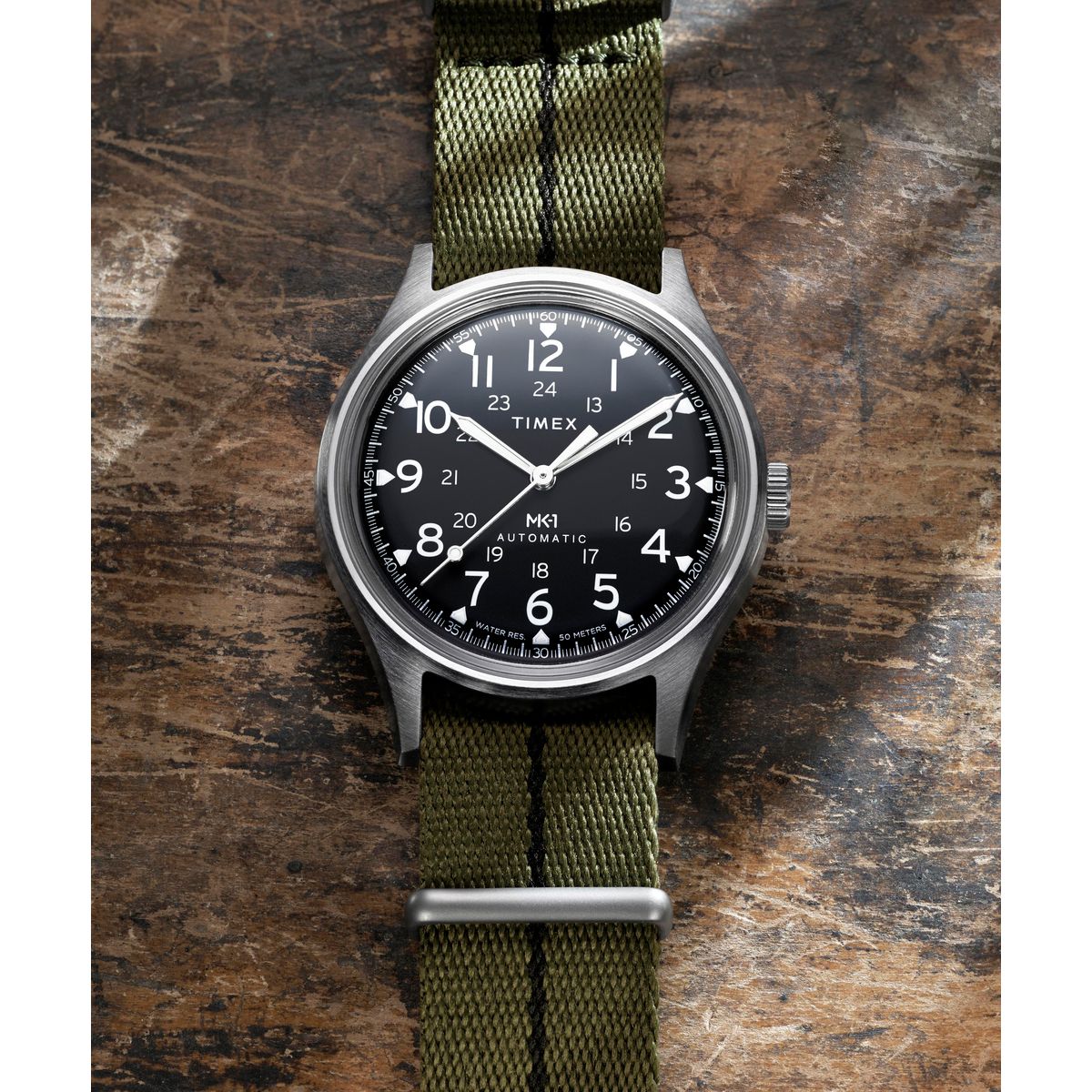TW2Y71700 MK1 de hombre pulsera de tela 40 mm automático