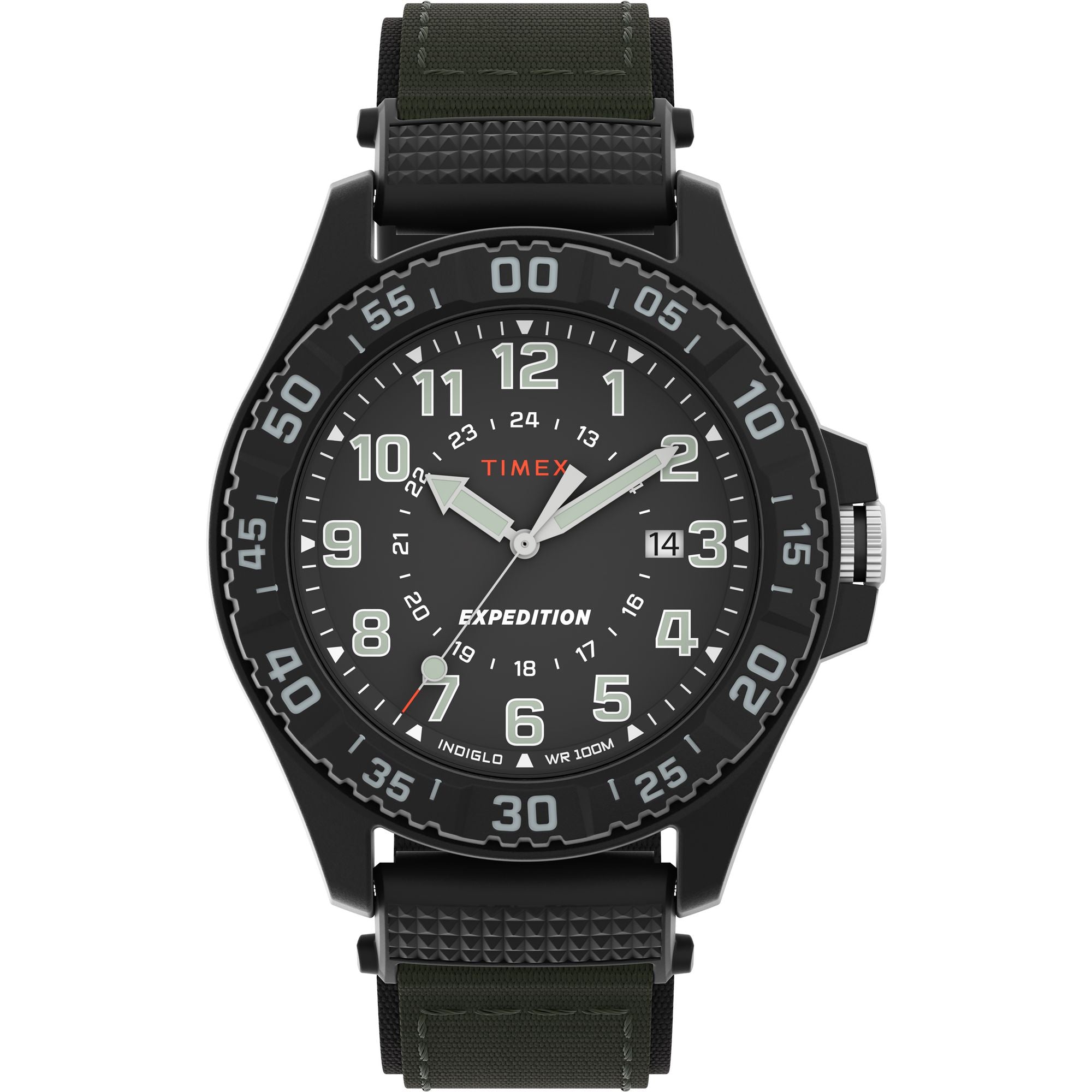 TW4B26400 Expedition Acadia Rugged de hombre pulsera de tela 42 mm