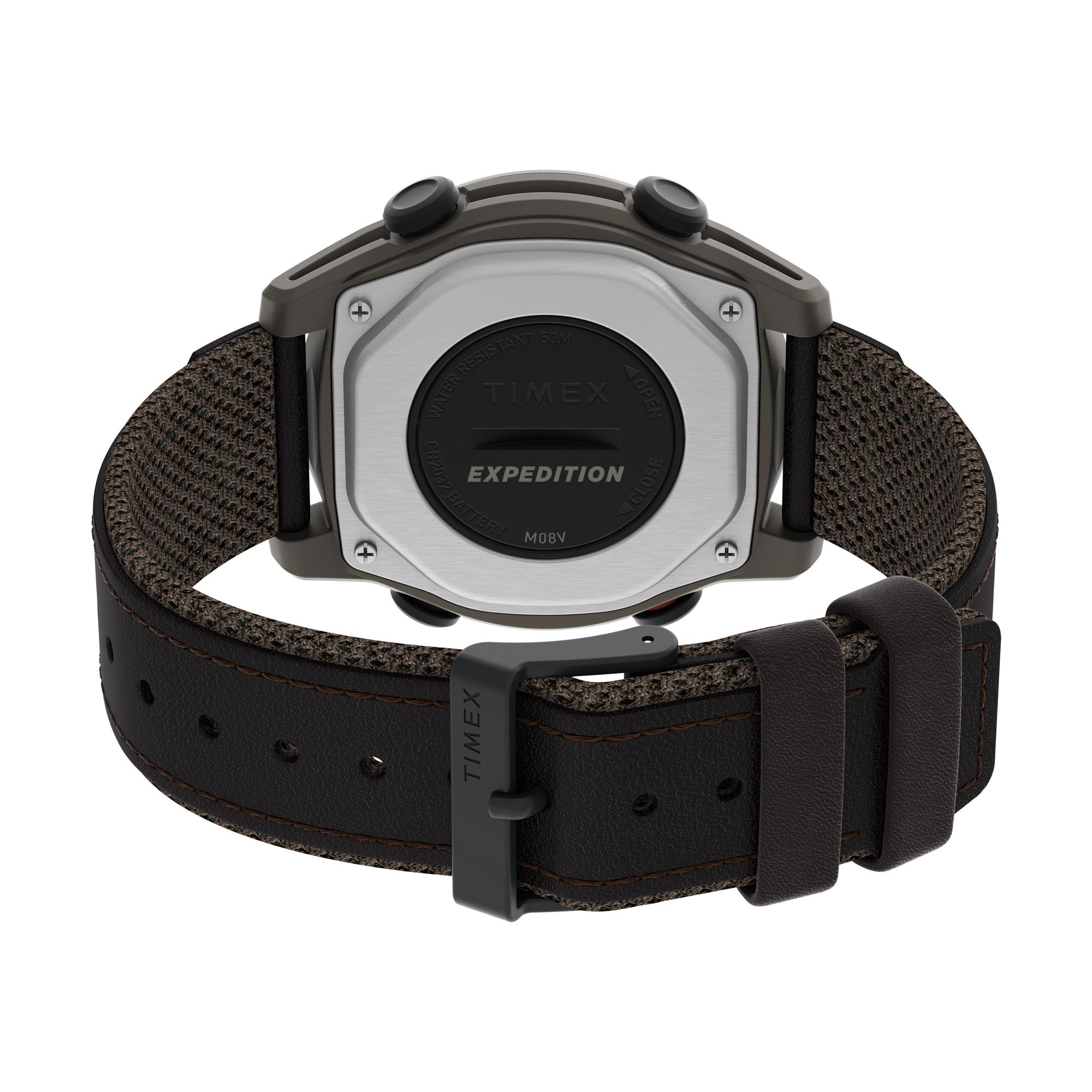 TW4B27100 Expedition Trailblazer de hombre banda de piel 43 mm