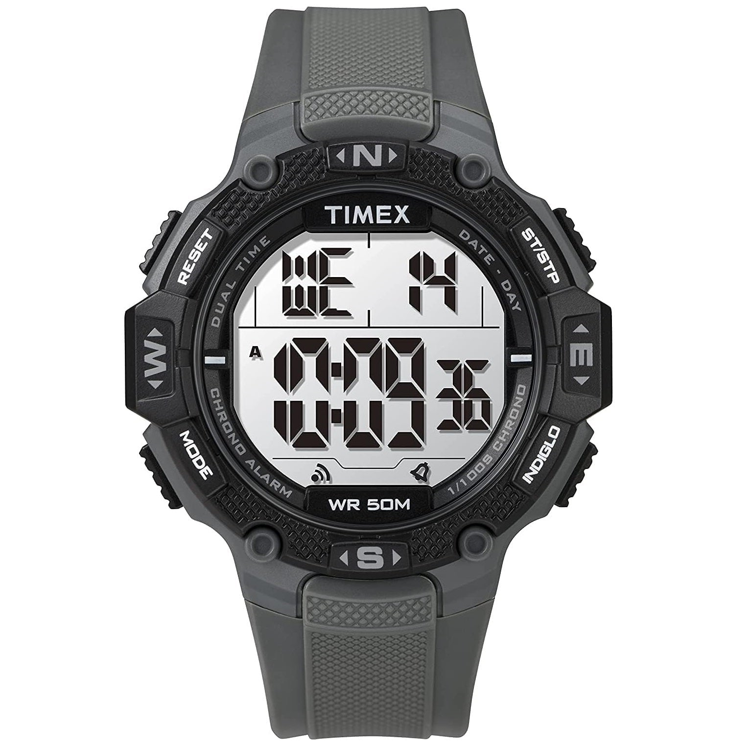 TW5M41100 Digital para Hombre pulsera de Caucho