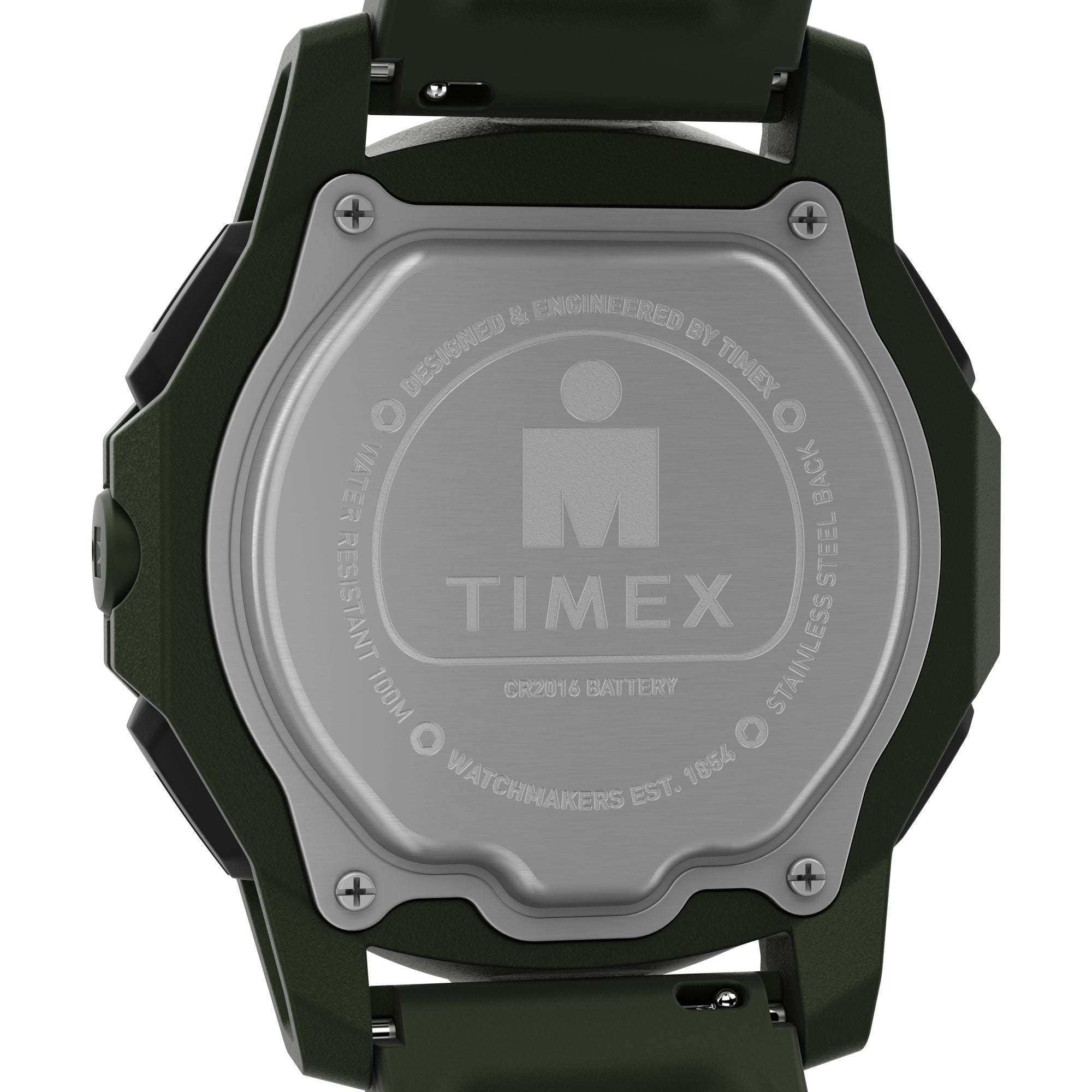 TW5M58000 Ironman Digital Adrenaline de hombre pulsera de caucho 46 mm