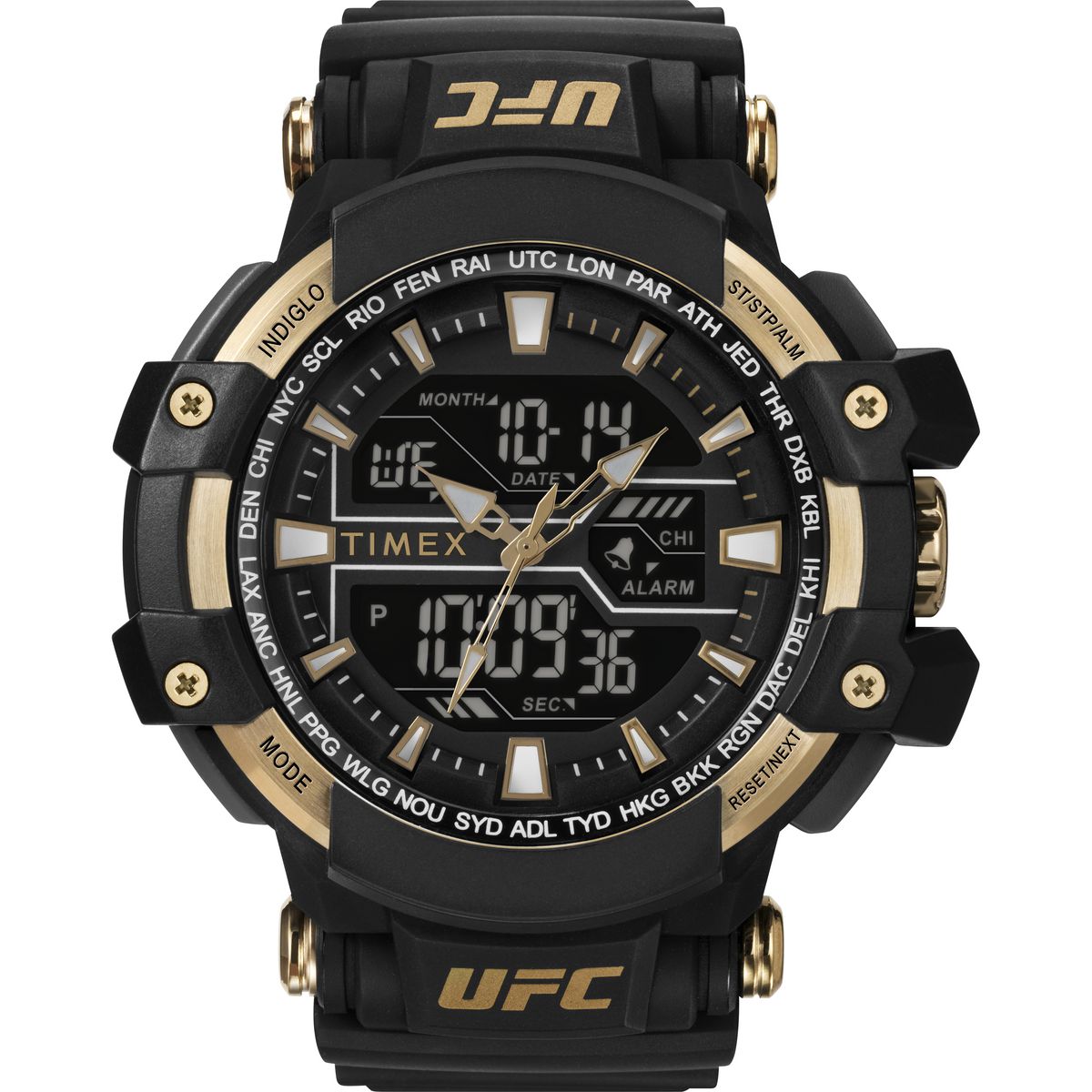 TW5M58300 UFC Combat de hombre banda de silicona