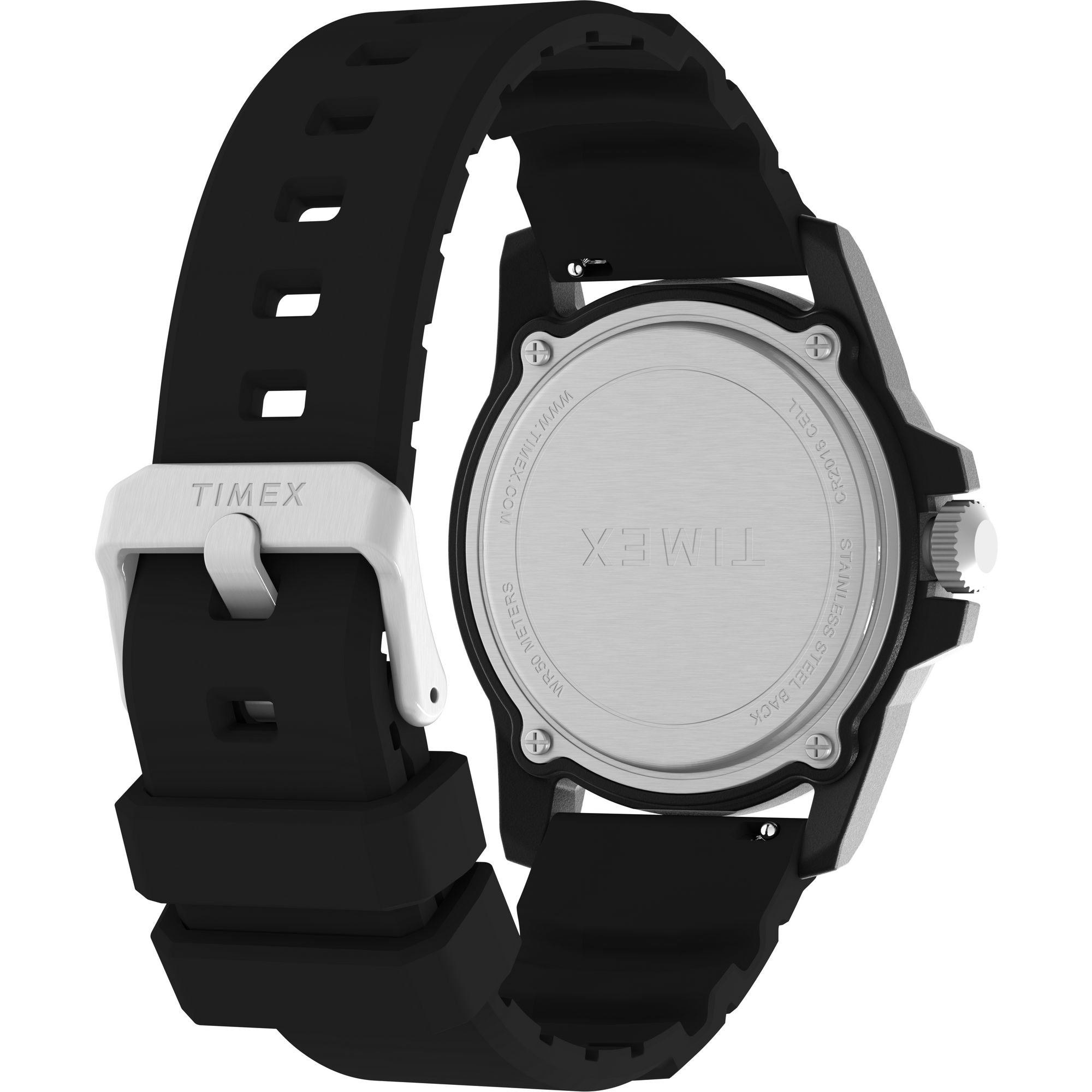 TW5M61200 Diver Style unisex pulsera de caucho 42 mm