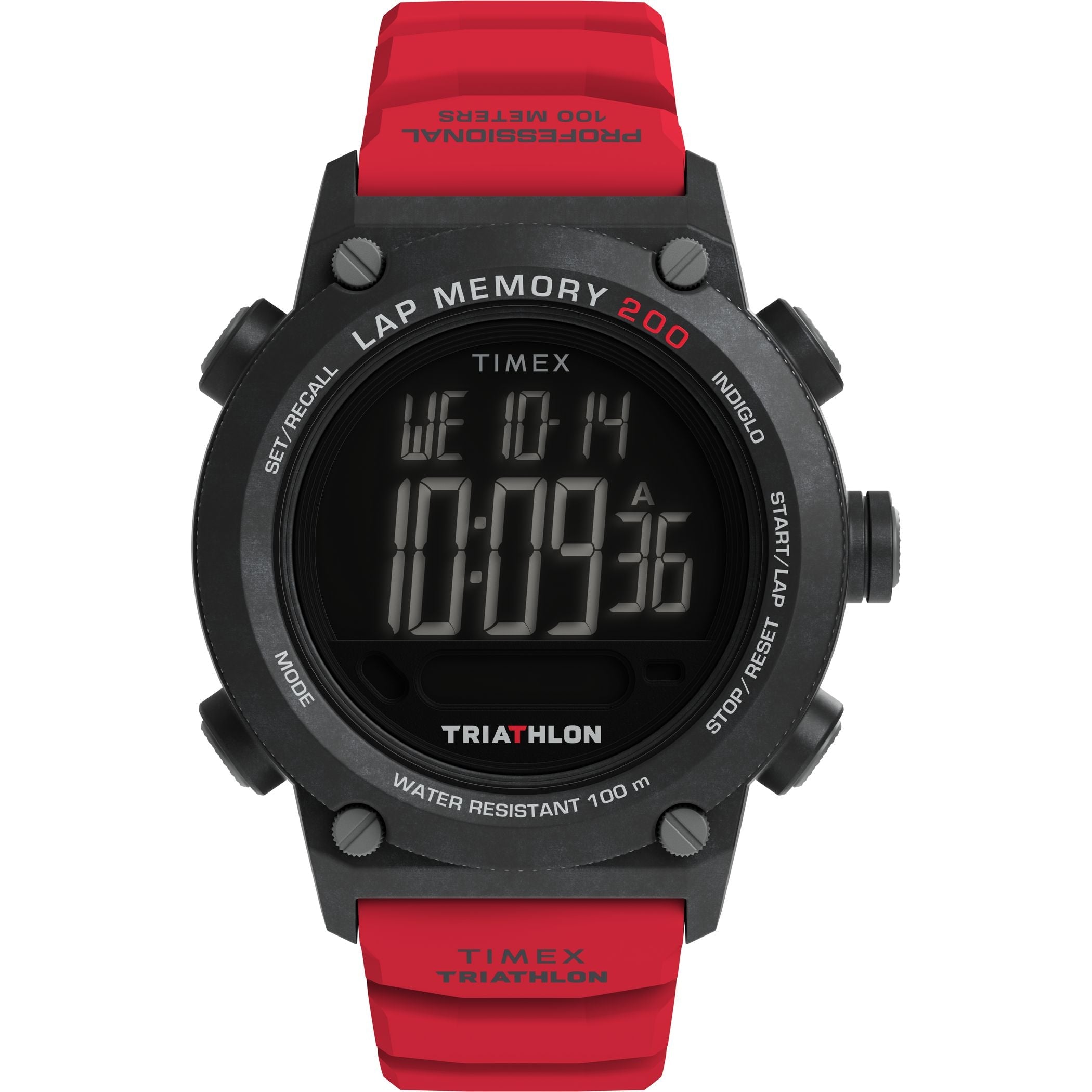 TW5M67000 Triathlon de hombre correa de resina