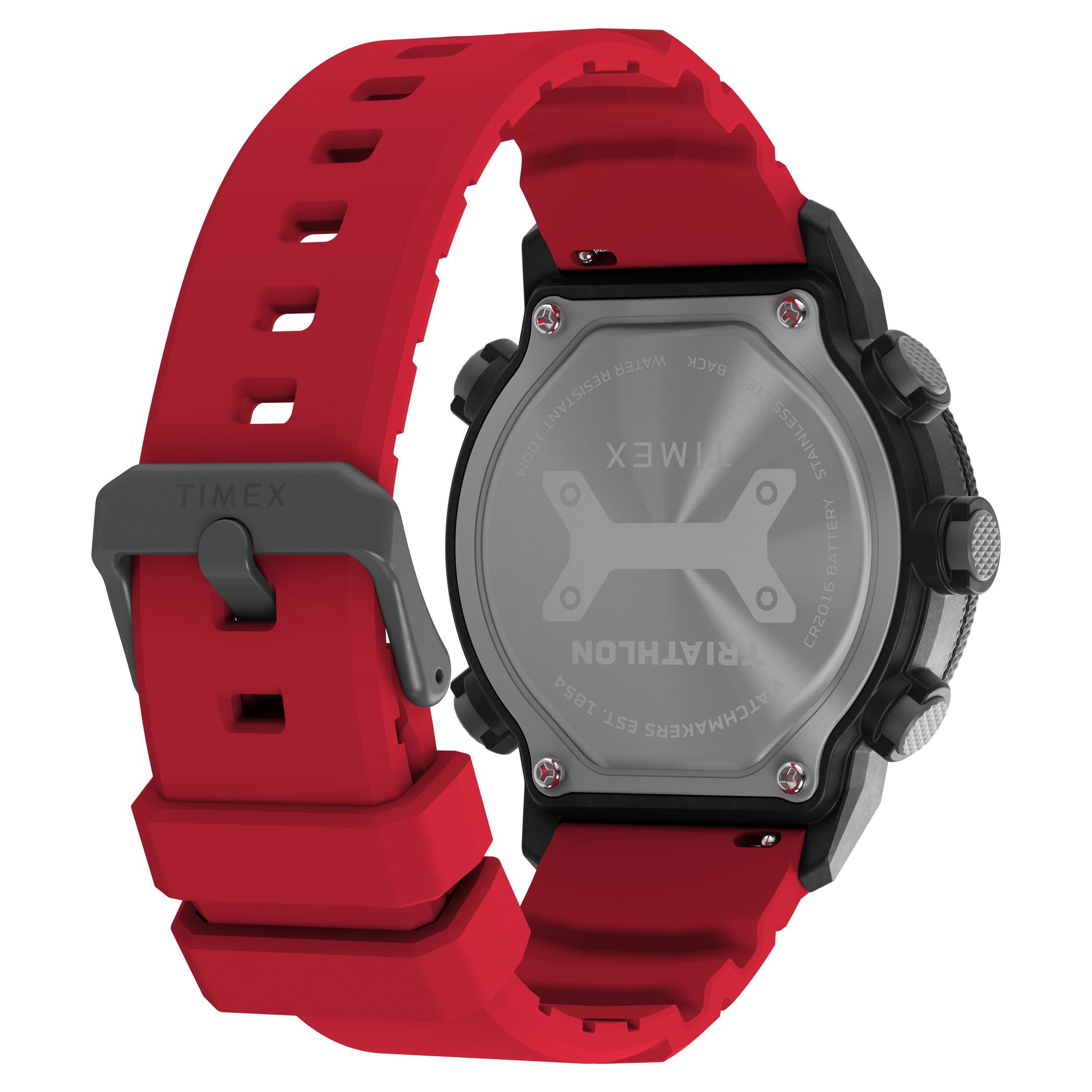 TW5M67000 Triathlon de hombre correa de resina