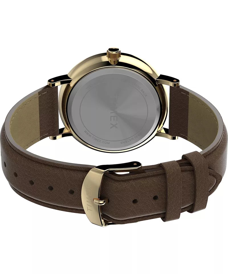 TW2V91300 Análogo para Hombre pulsera de Cuero