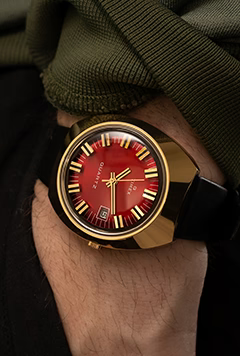 TW2V25400 Timex Q 1972 Reissue de hombre pulsera de cuero 39 mm
