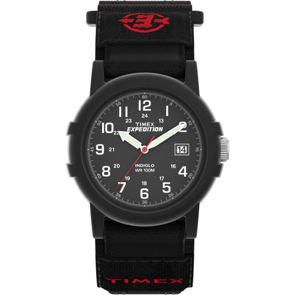 T40011 Expedition Camper para Caballero Pulsera de Tela Análogo 38 mm