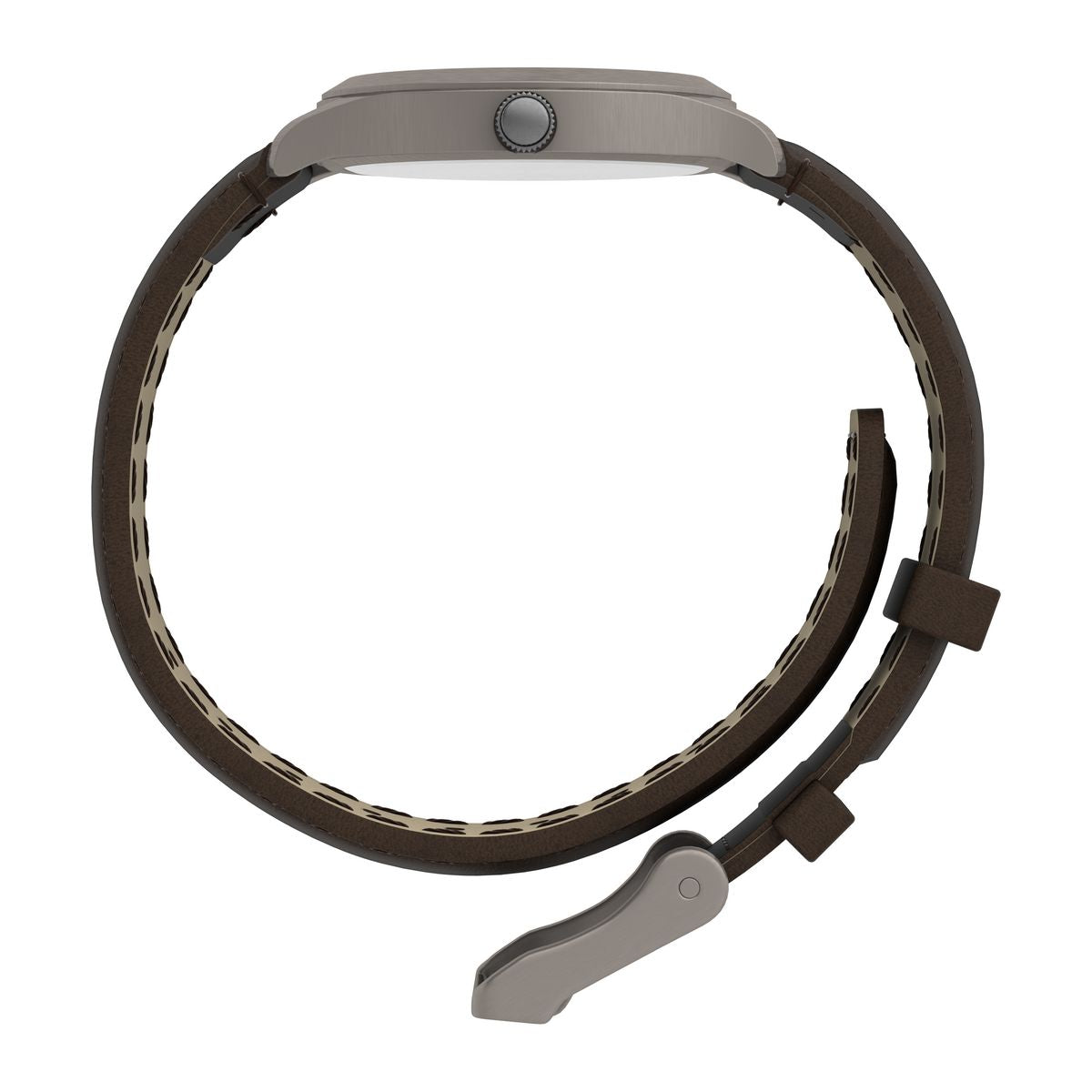 T49870 Expedition para Hombre 37 mm Banda de Piel