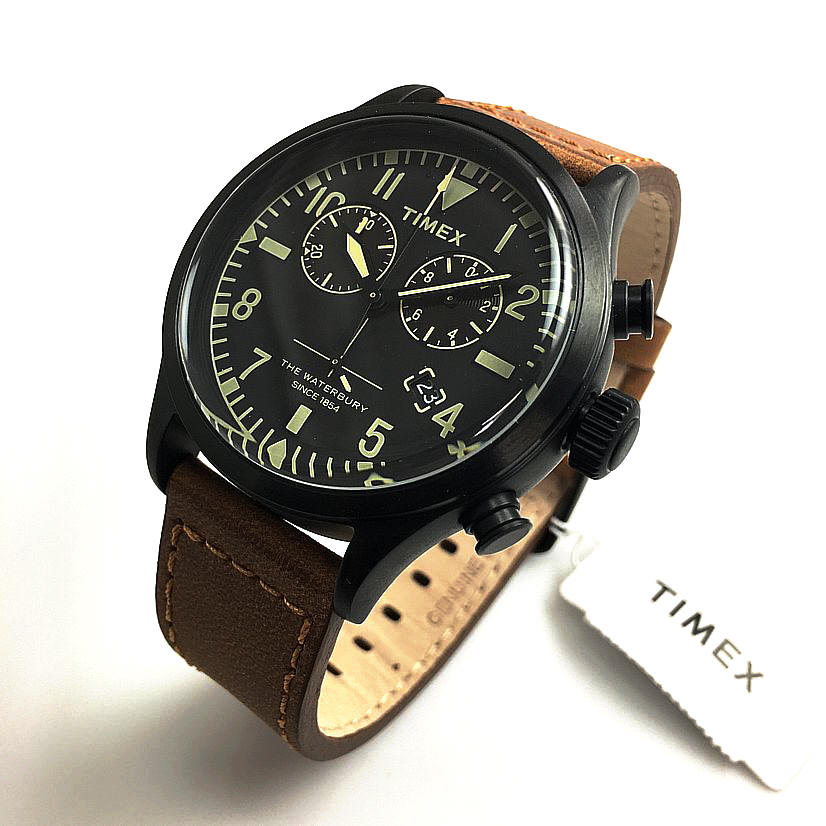 TW2R13100 para caballero pulsera de cuero