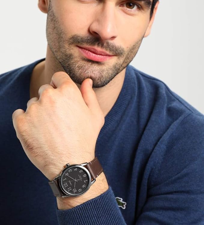 TW2R35800 Reloj Timex Easy Reader Anniversary Edition de caballero pulsera de cuero