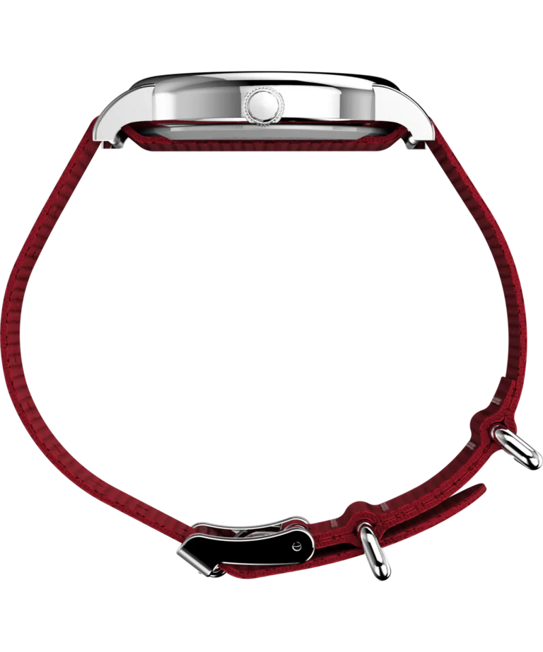 TW2R41400 Timex x Peanuts Snoopy reloj de hombre pulsera de tela 38 mm