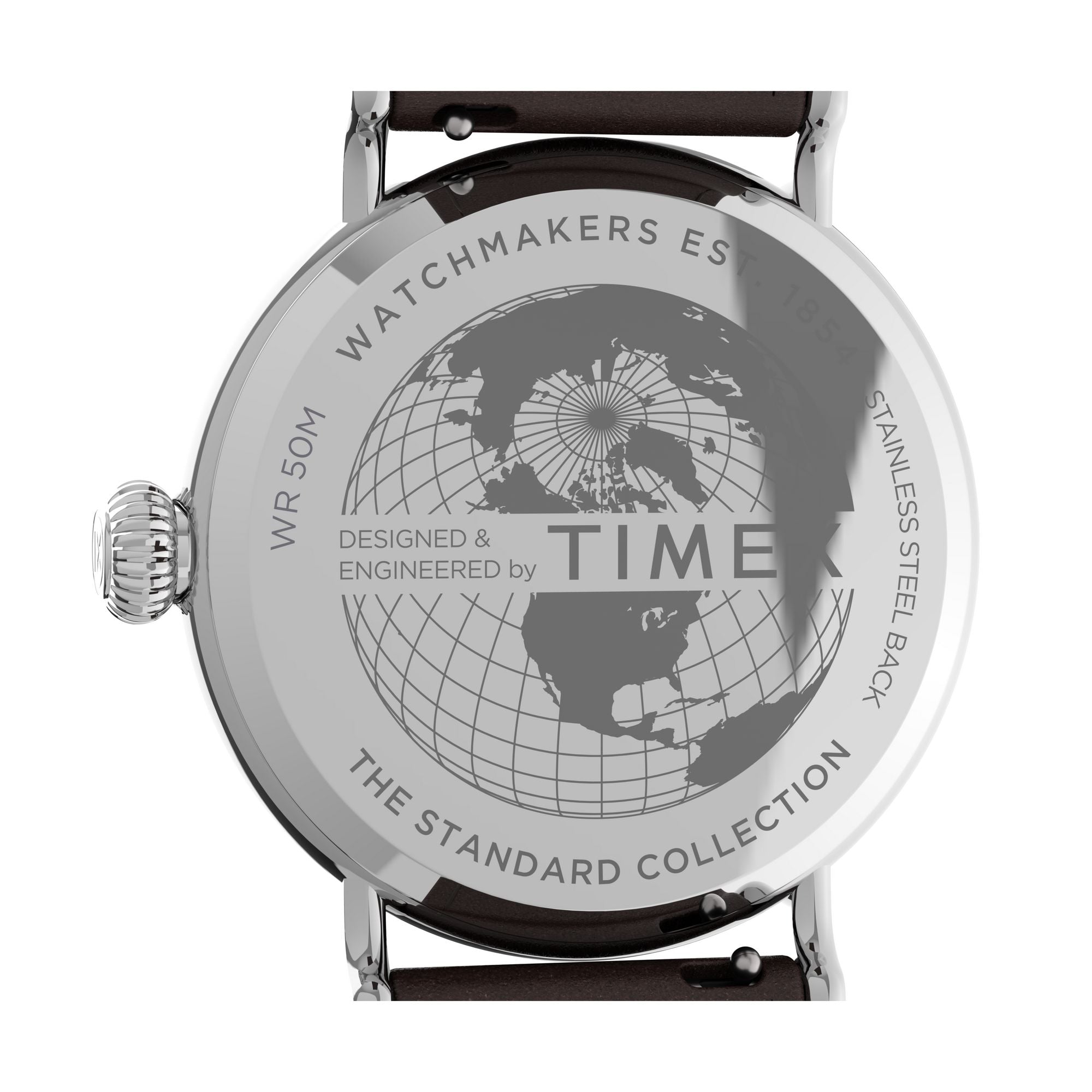 TW2V27800 Expedition Scout de hombre pulsera de cuero 40 mm