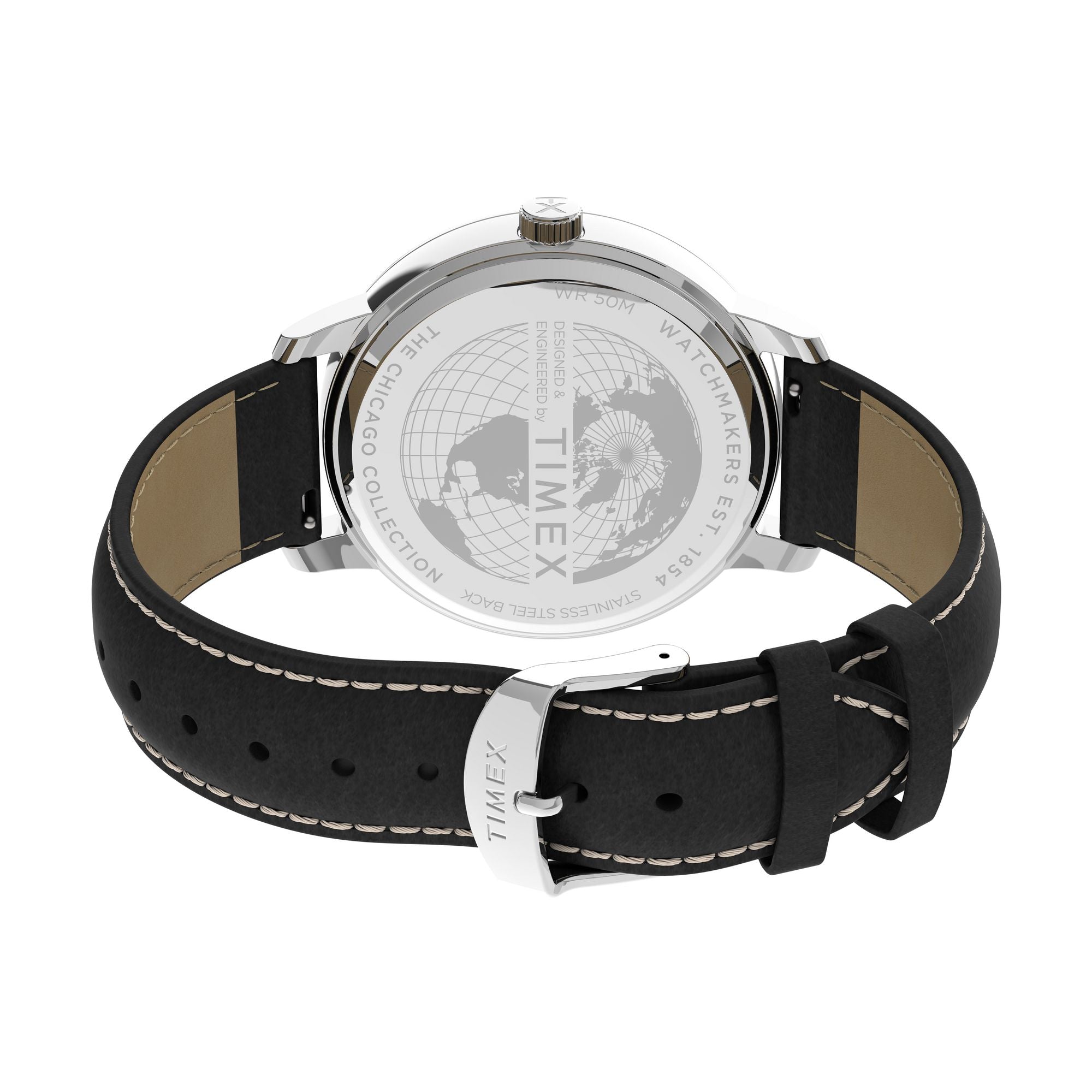 TW2V29200 Chicago de hombre pulsera de piel 45 mm