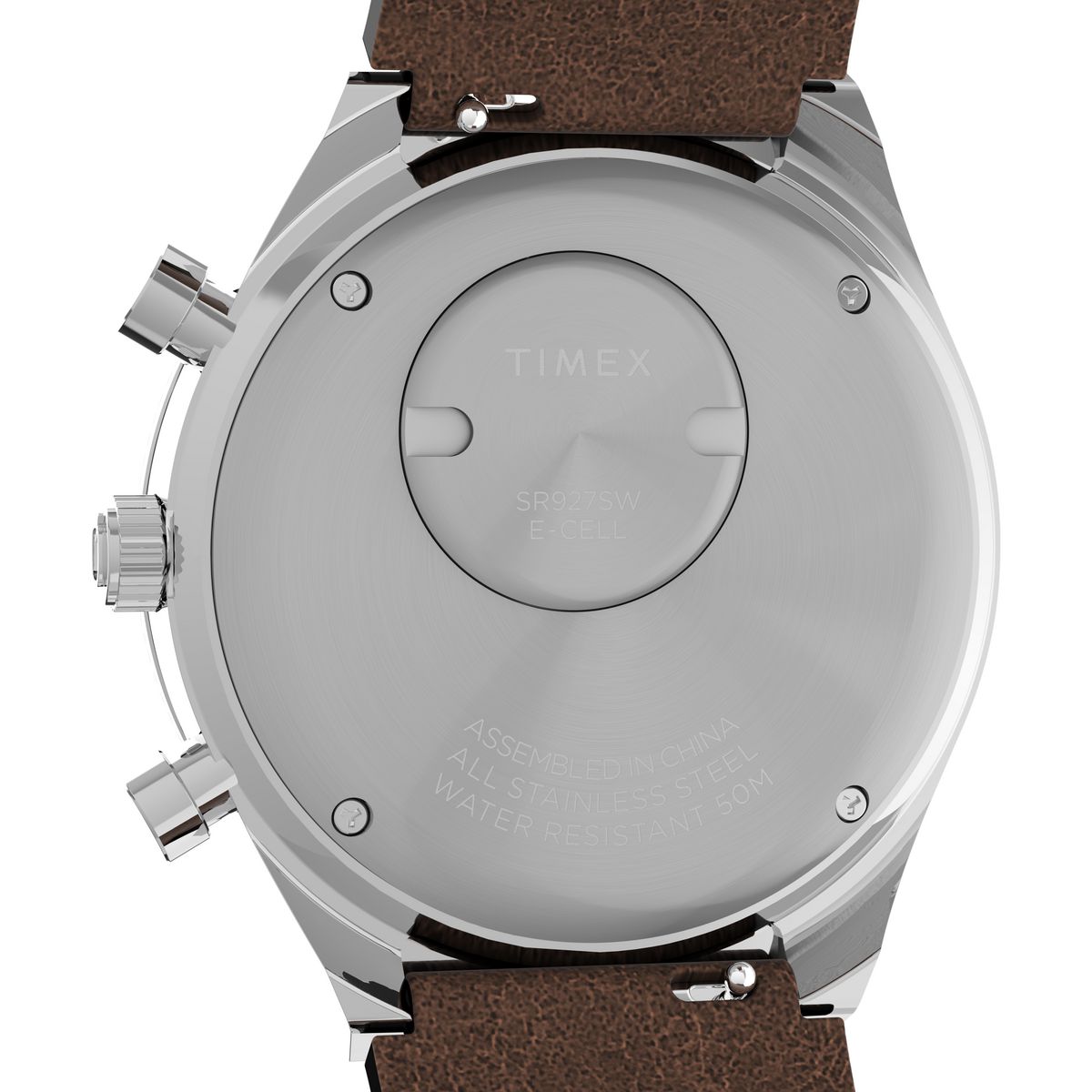 TW2V42800 Timex Q Chronograph de hombre correa de cuero