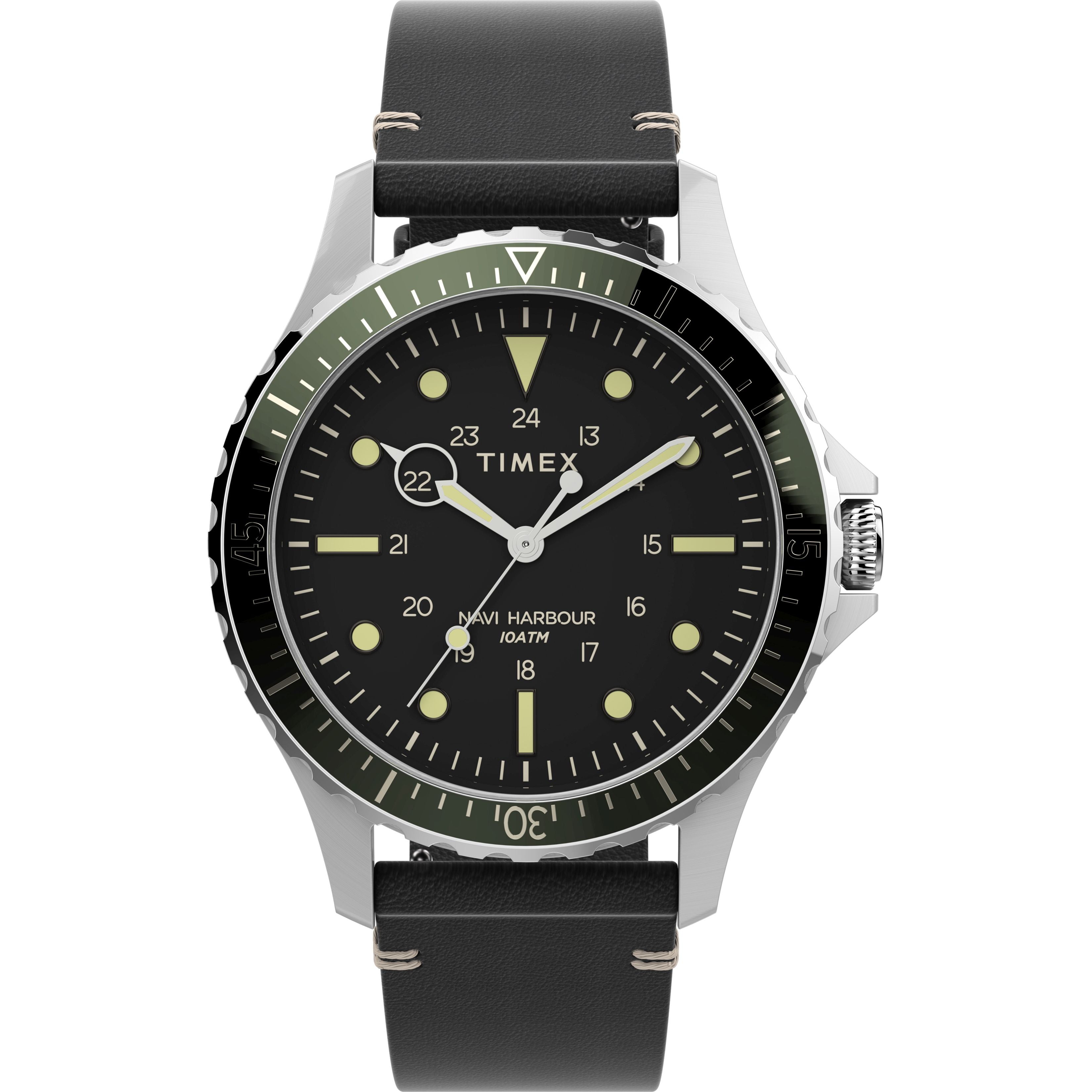 TW2V45300 Reloj Timex Navi de hombre pulsera de piel 41 mm