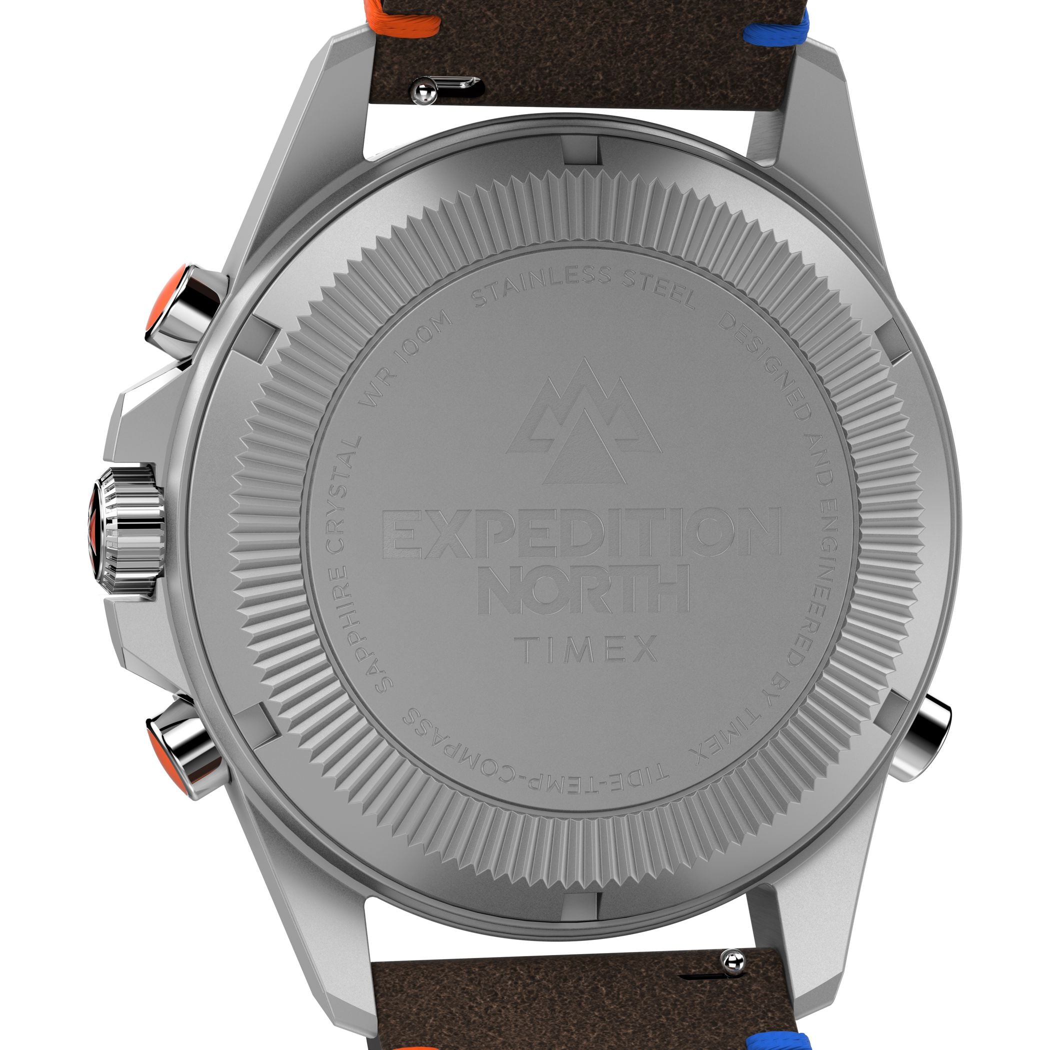 TW2V64400 Expedition Compass de hombre banda de piel