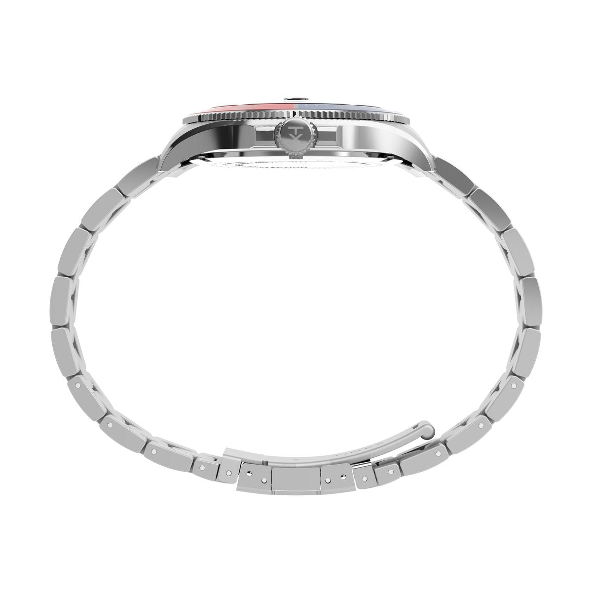 TW2V72100 Harborside Trend de hombre correa de metal