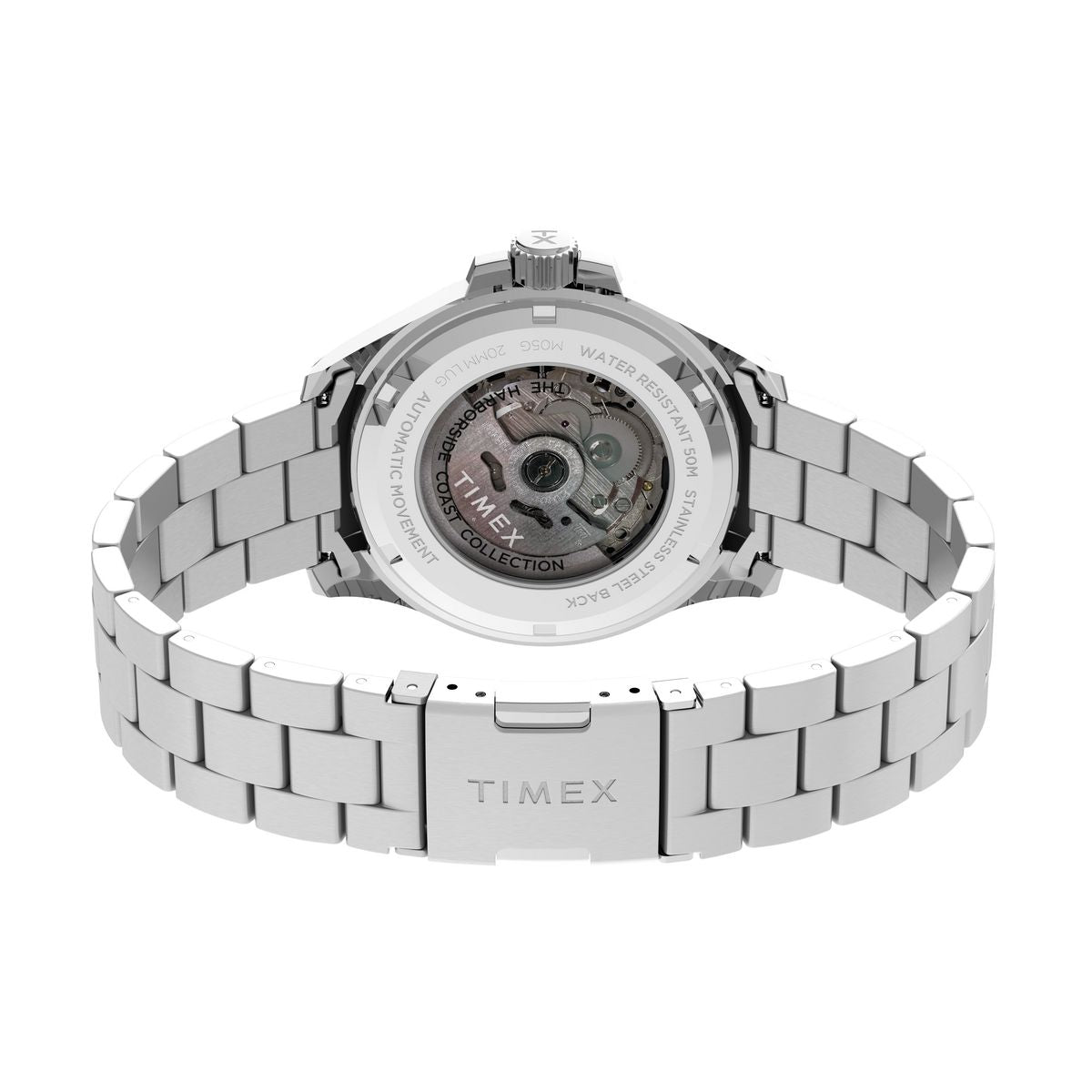 TW2V72100 Harborside Trend de hombre correa de metal