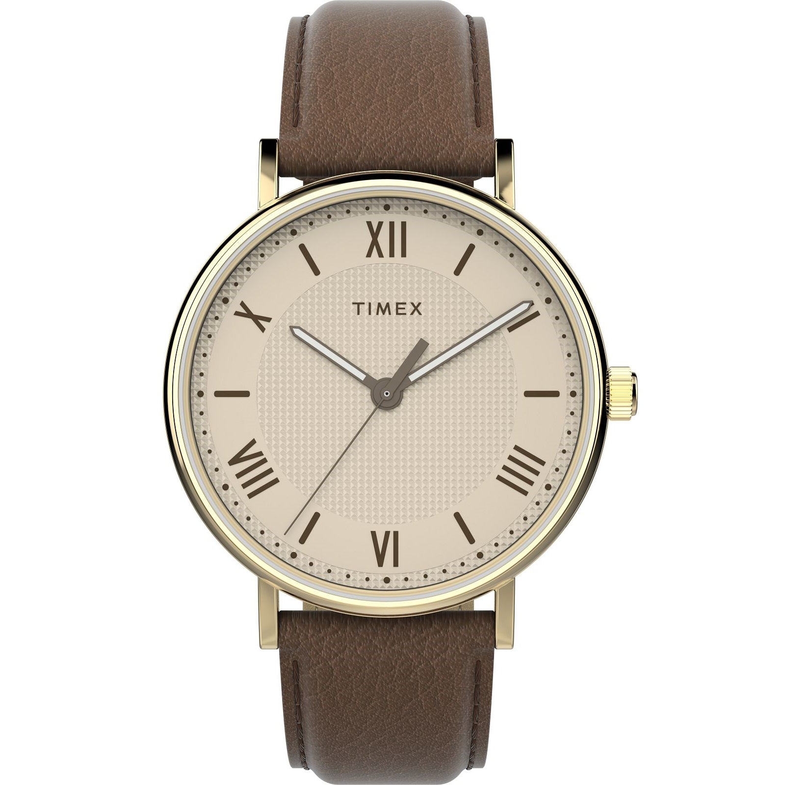 TW2V91300 Análogo para Hombre pulsera de Cuero