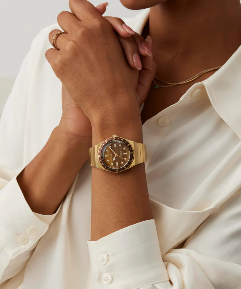 TW2V92500 Timex Q de mujer pulsera de metal