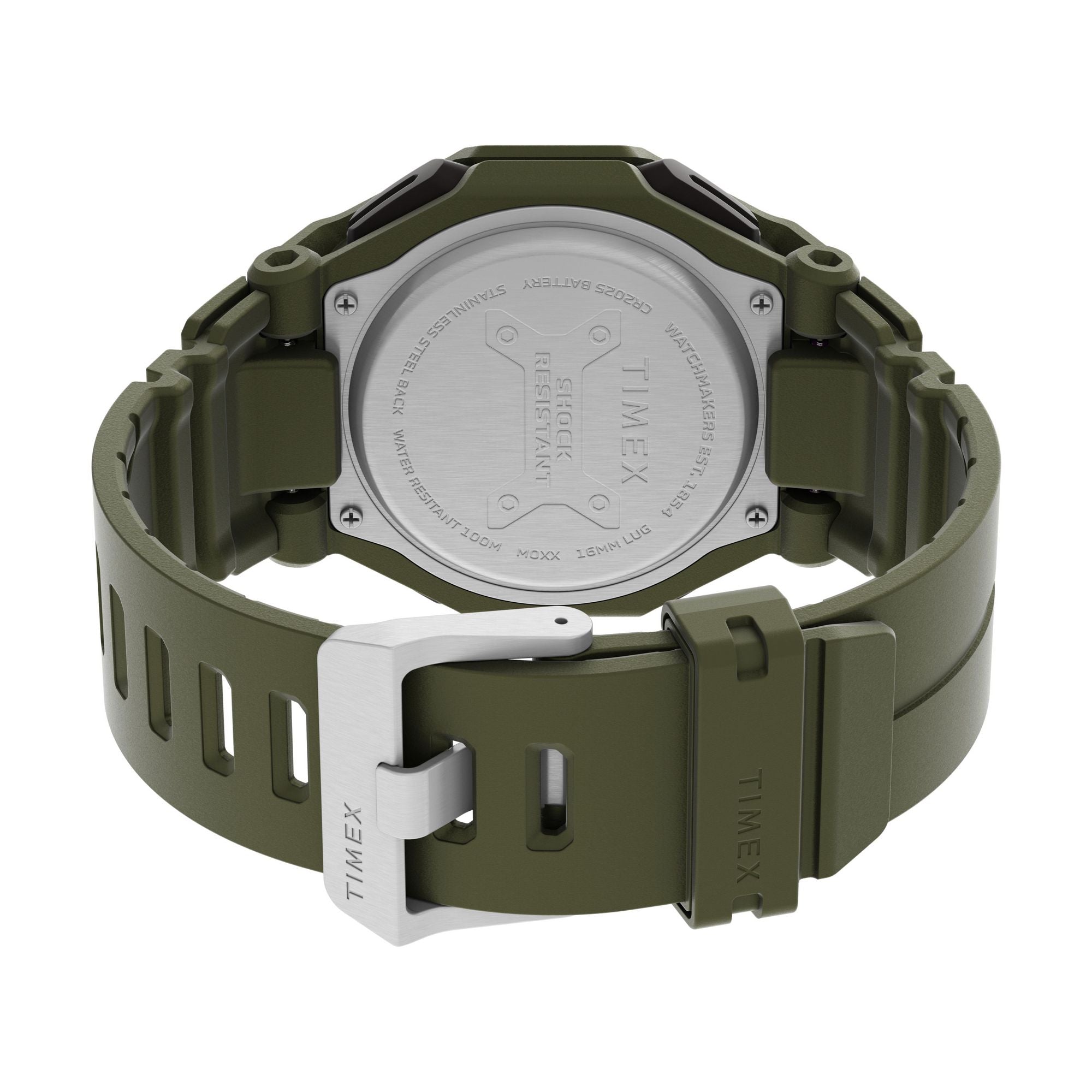 TW2V93700 Command Encounter de hombre pulsera de caucho 45 mm