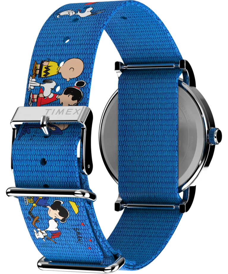 TW2W19400 Análogo para señorita con Correa de Tela Peanuts Snoopy 38 mm