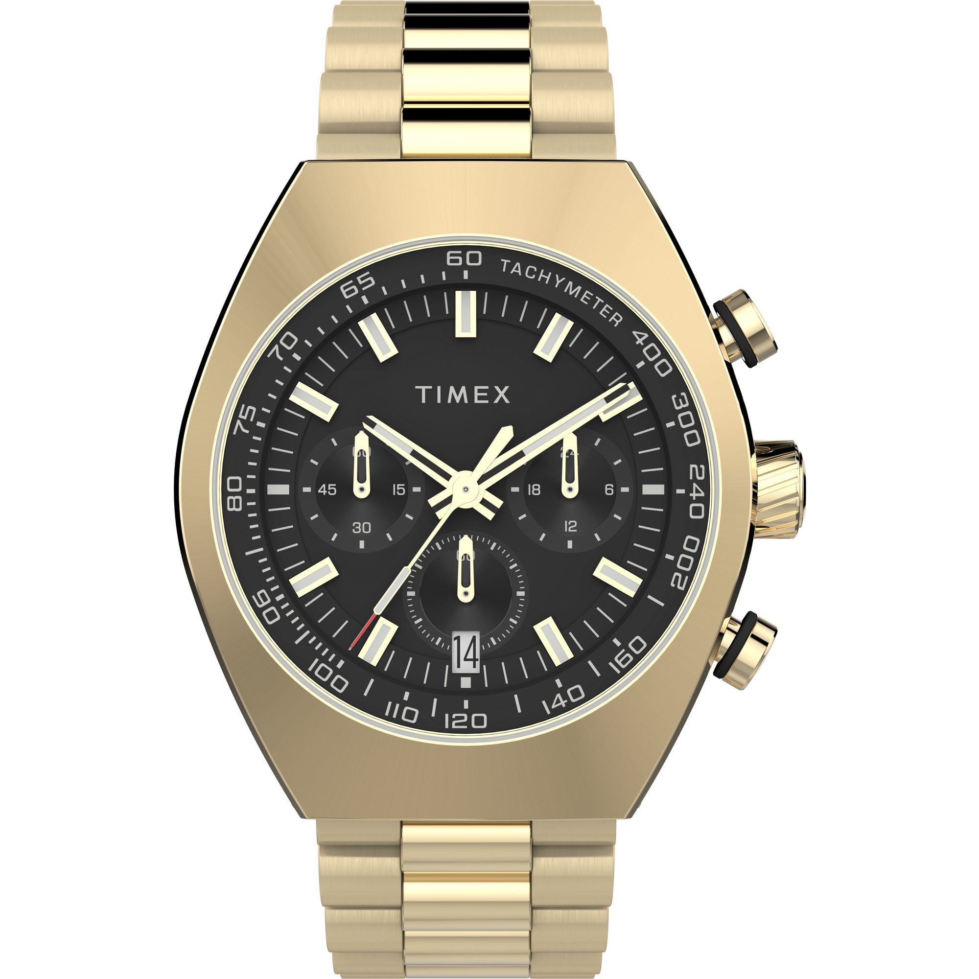 TW2W22100 Legacy Tonneau de hombre pulsera de metal 42 mm