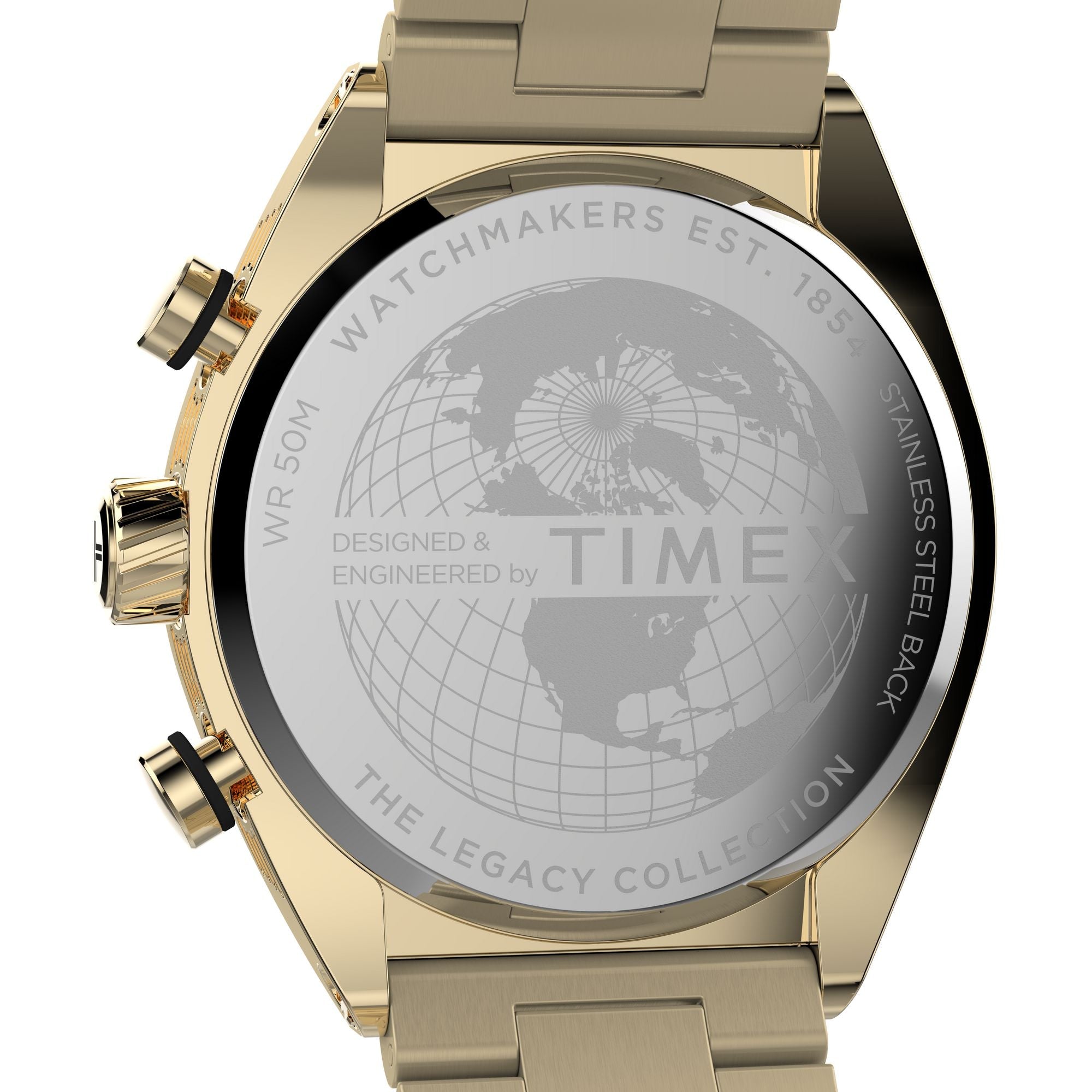 TW2W22100 Legacy Tonneau de hombre pulsera de metal 42 mm