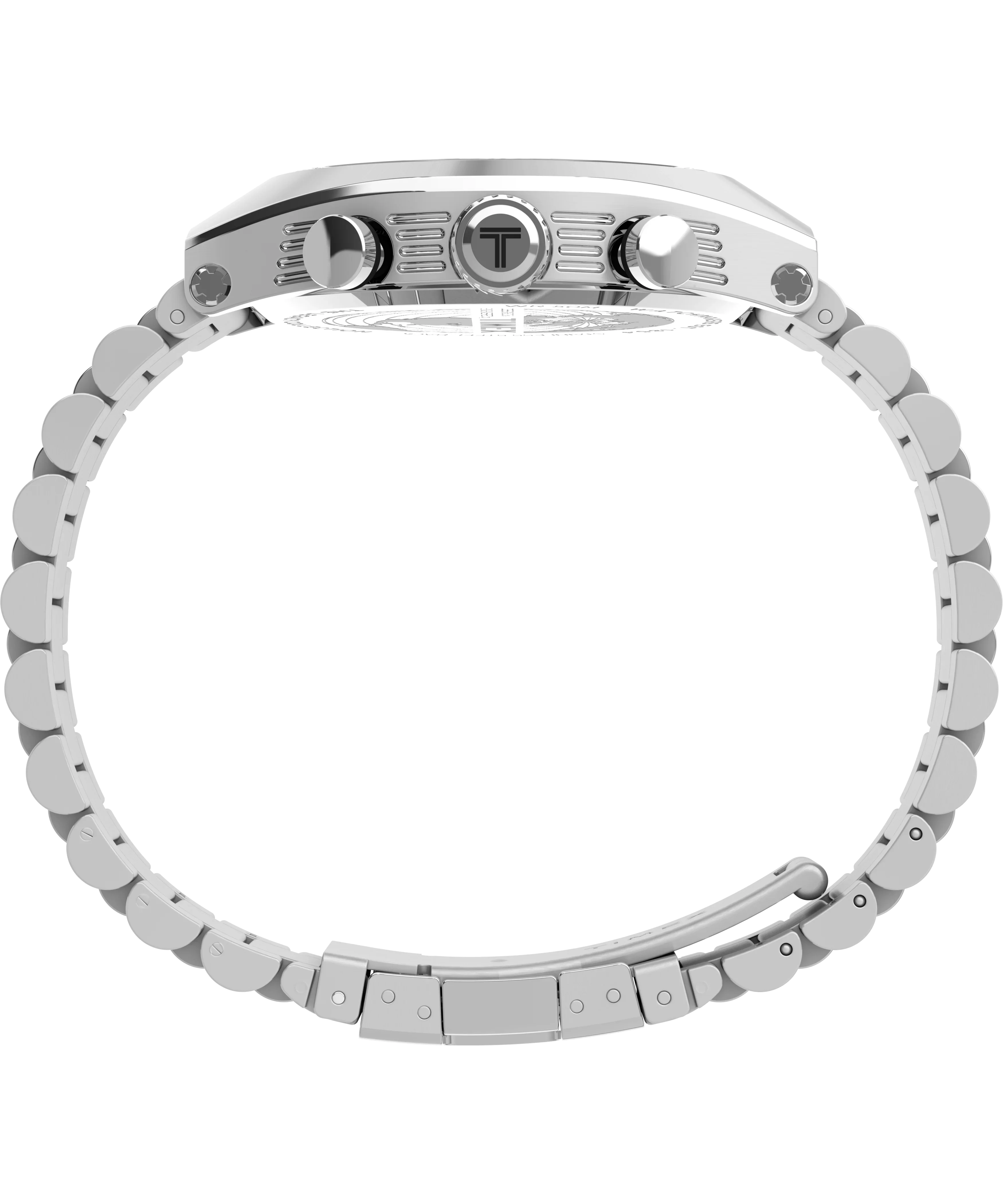 TW2W22200 Legacy Tonneau de caballero pulsera de acero inoxidable
