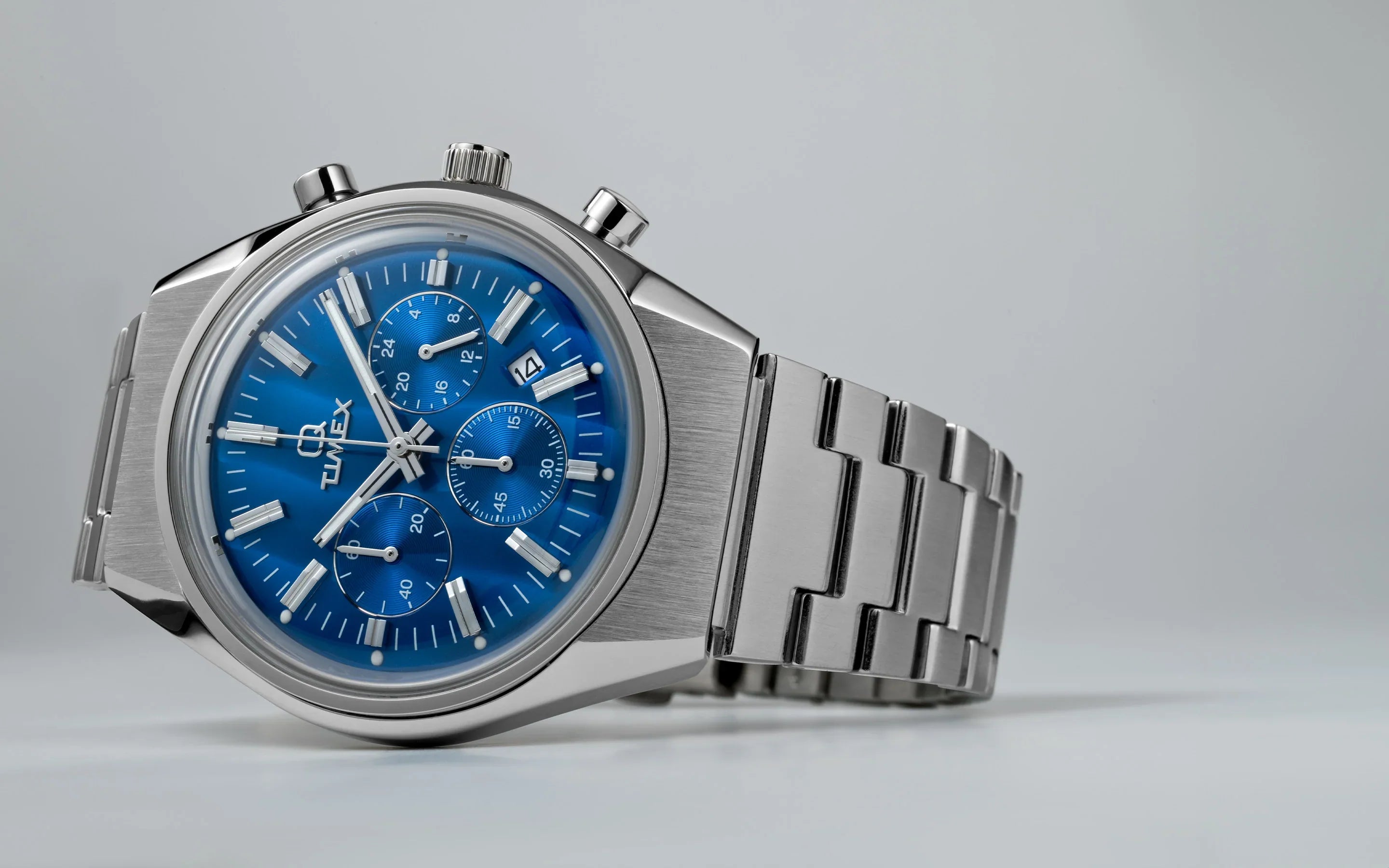TW2W33700 Timex Q Falcon Eye de hombre pulsera de metal