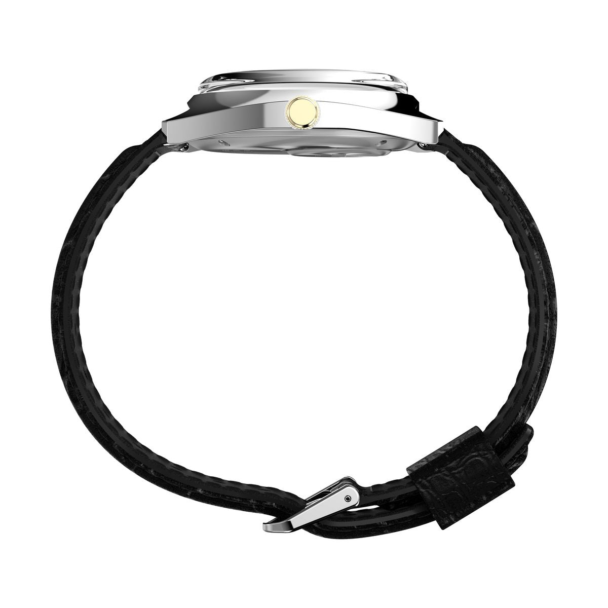TW2W44800 Timex Q Day/Date de hombre correa de cuero
