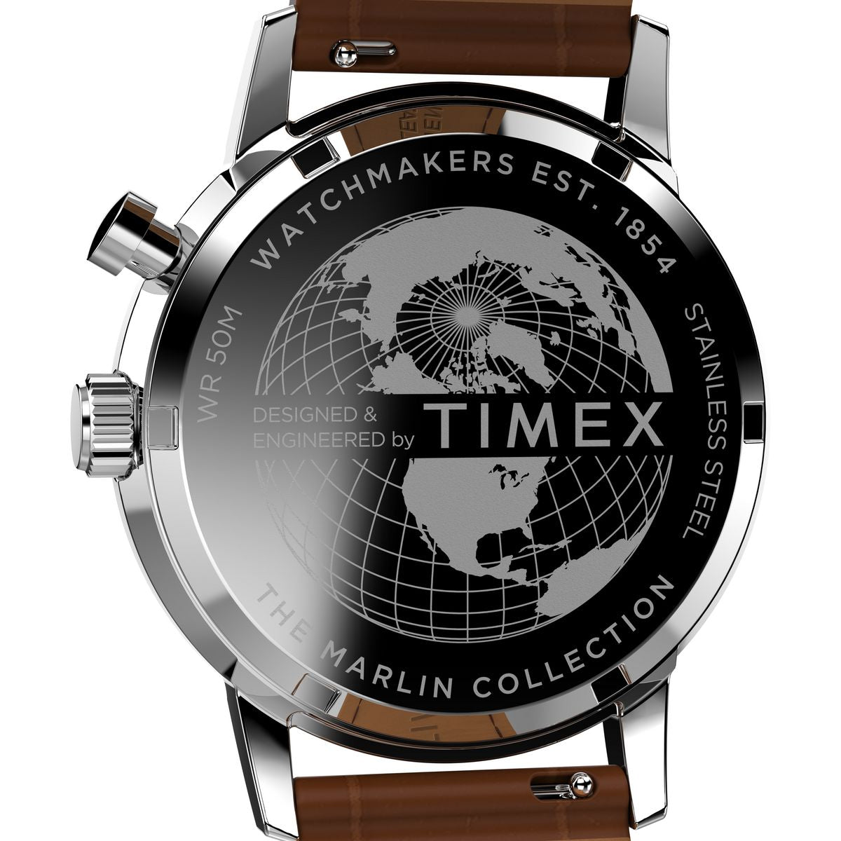 TW2W51000 Marlin Moon Phase de hombre correa de cuero