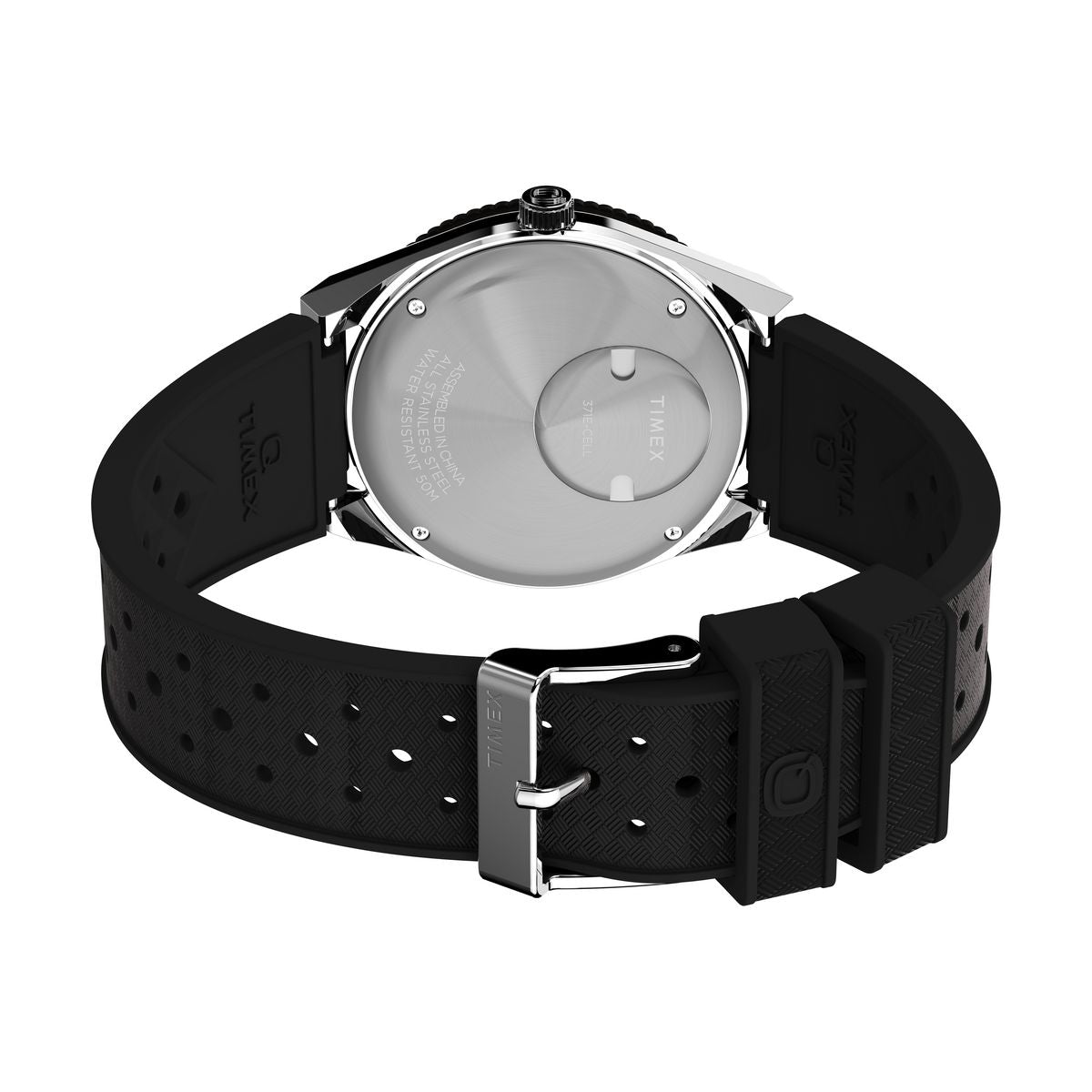 TW2W57500 Timex Q GMT de hombre correa de resina