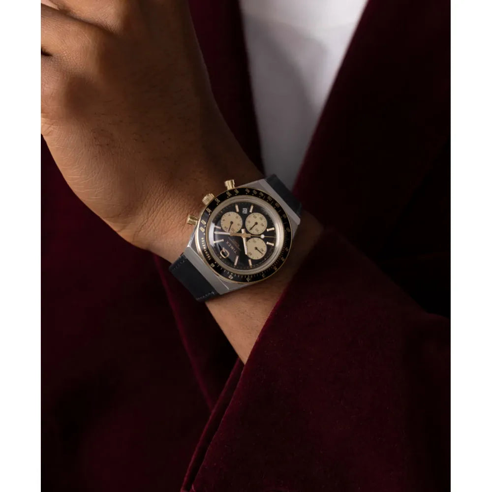 TW2W64300 Timex Q de hombre correa de piel