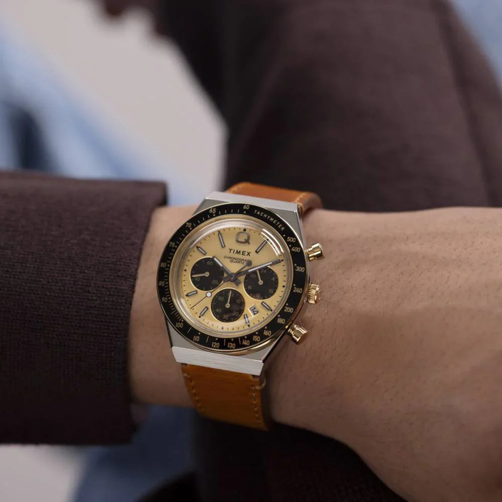 TW2W64400 Timex Q de hombre pulsera de piel