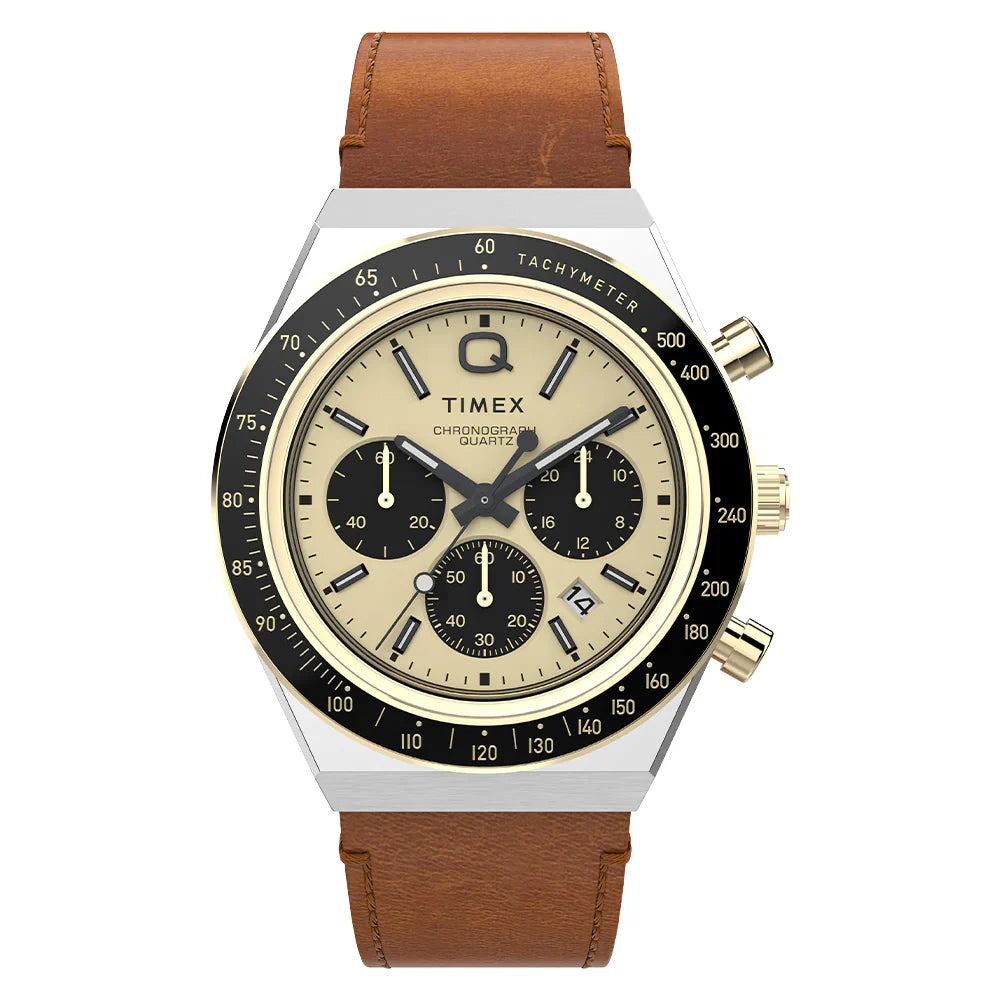 TW2W64400 Timex Q de hombre pulsera de piel