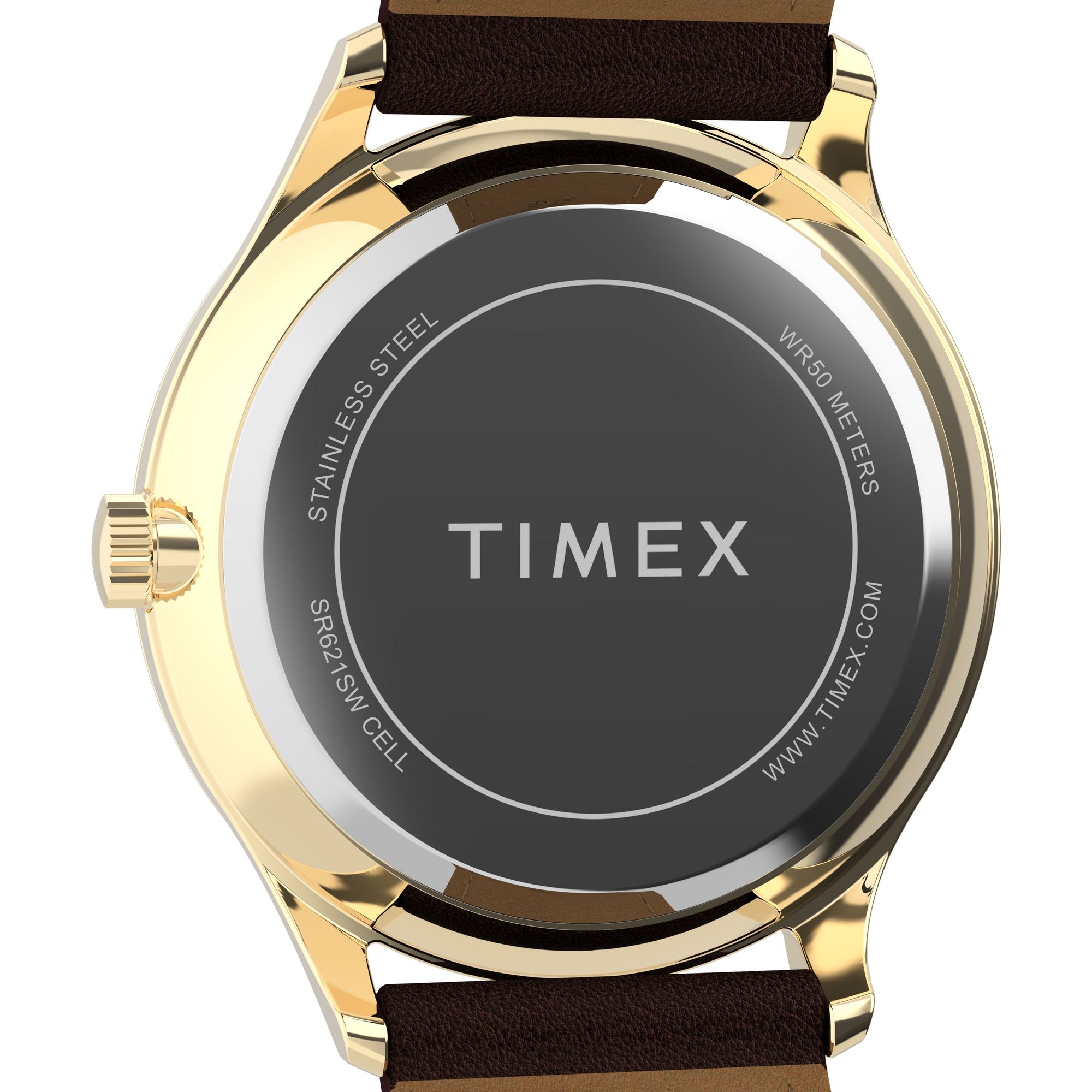 TW2W68400 Modern Easy Reader de hombre pulsera de piel 40 mm