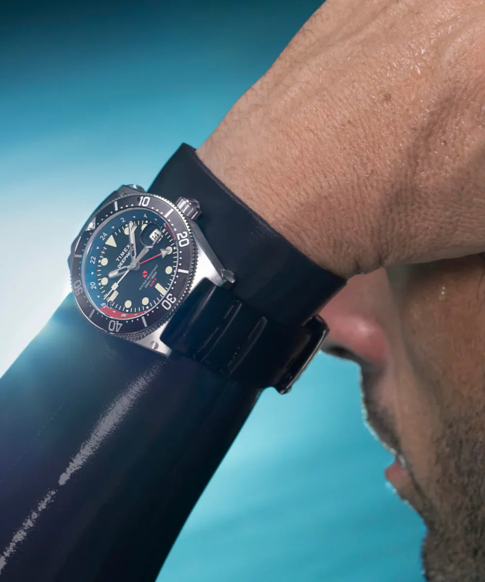 TW2W75000 Deepwater de hombre pulsera de caucho