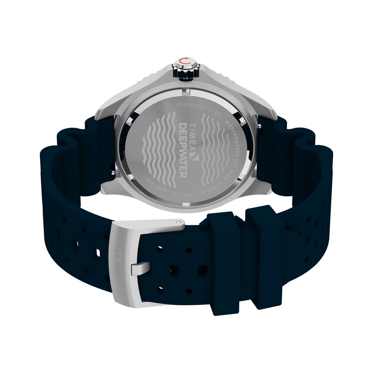 TW2W81500 Deepwater Meridian 200 de hombre correa de resina