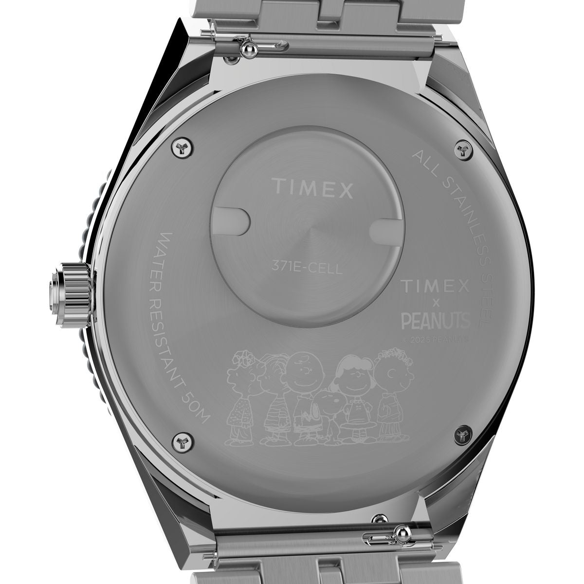 TW2W83300 Timex Q Snoopy de hombre pulsera de metal