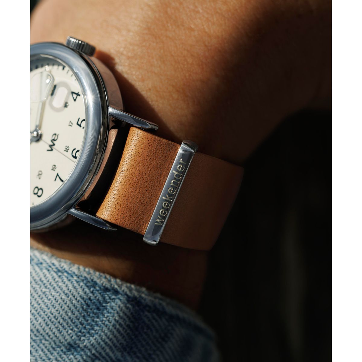 TW2W86500 Weekender de dama correa de piel