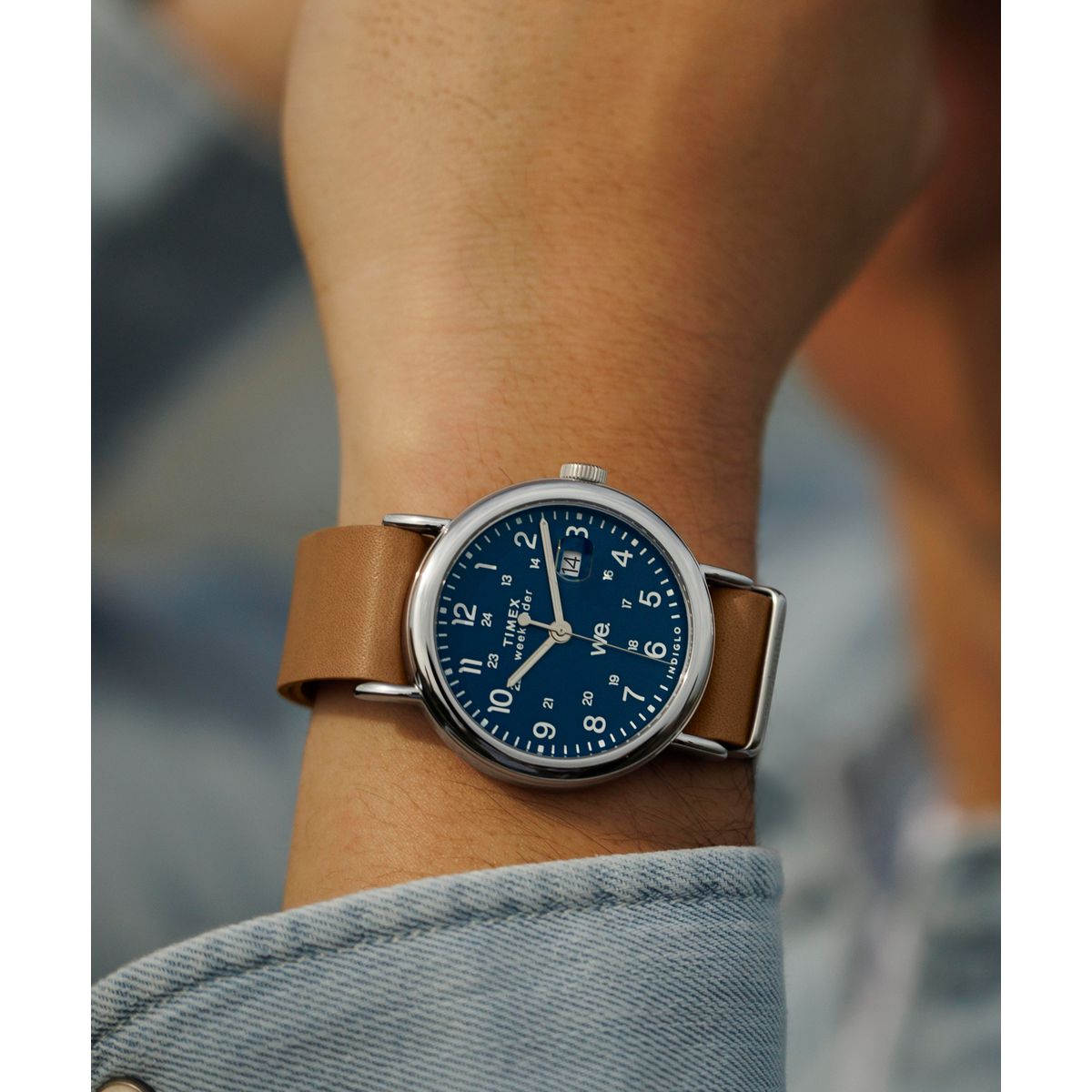 TW2W86800 Weekender unisex correa de piel
