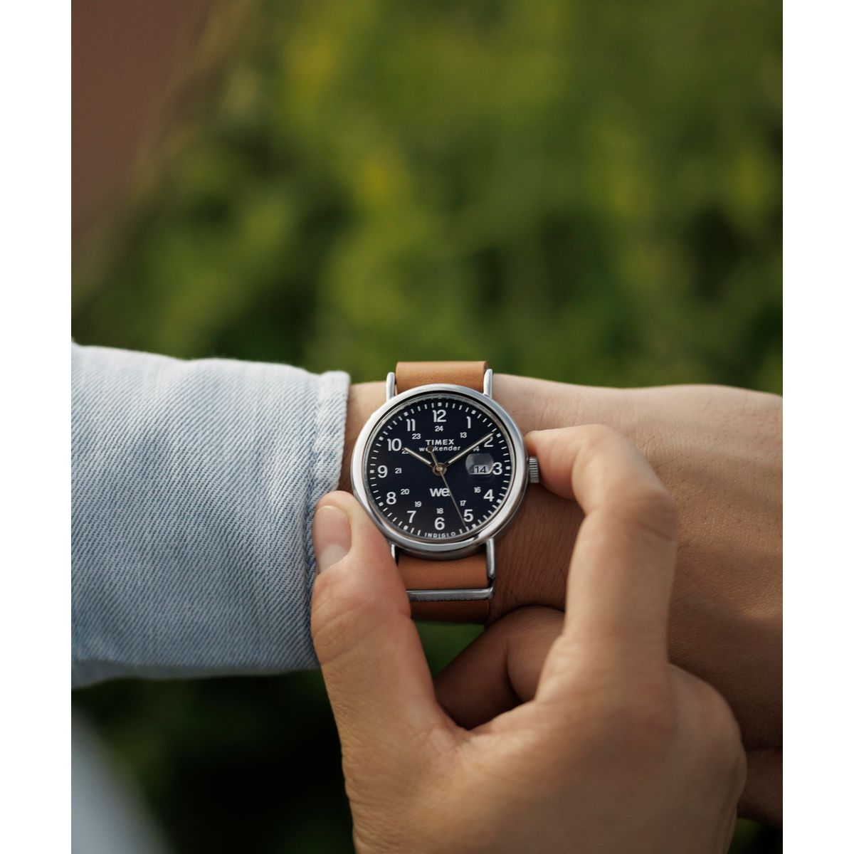 TW2W86800 Weekender unisex correa de piel