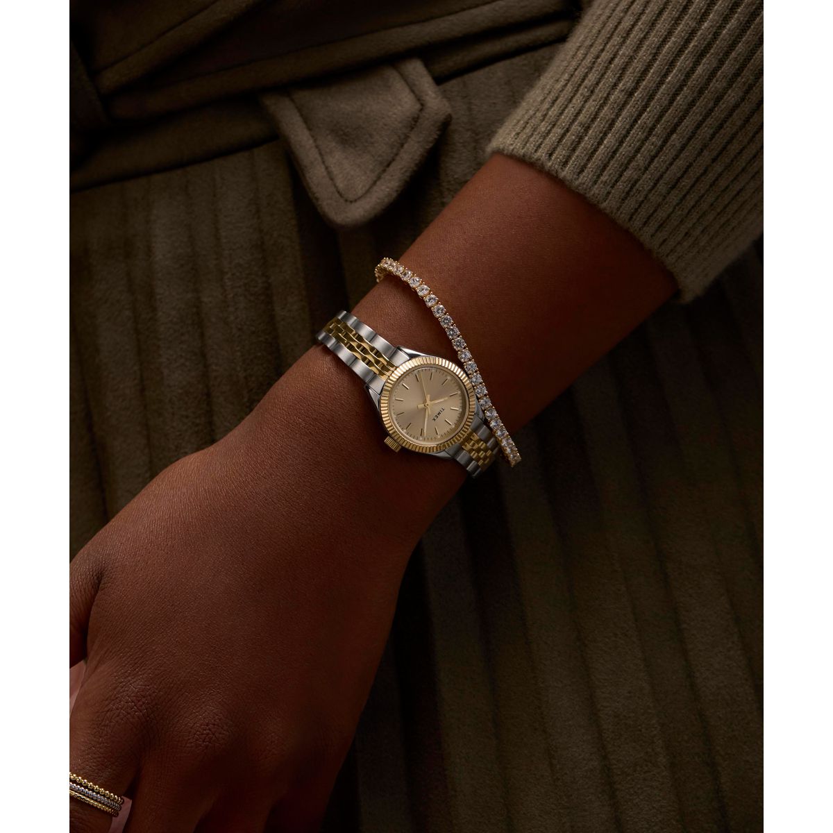 TW2W90900 Legacy mini de dama pulsera de metal