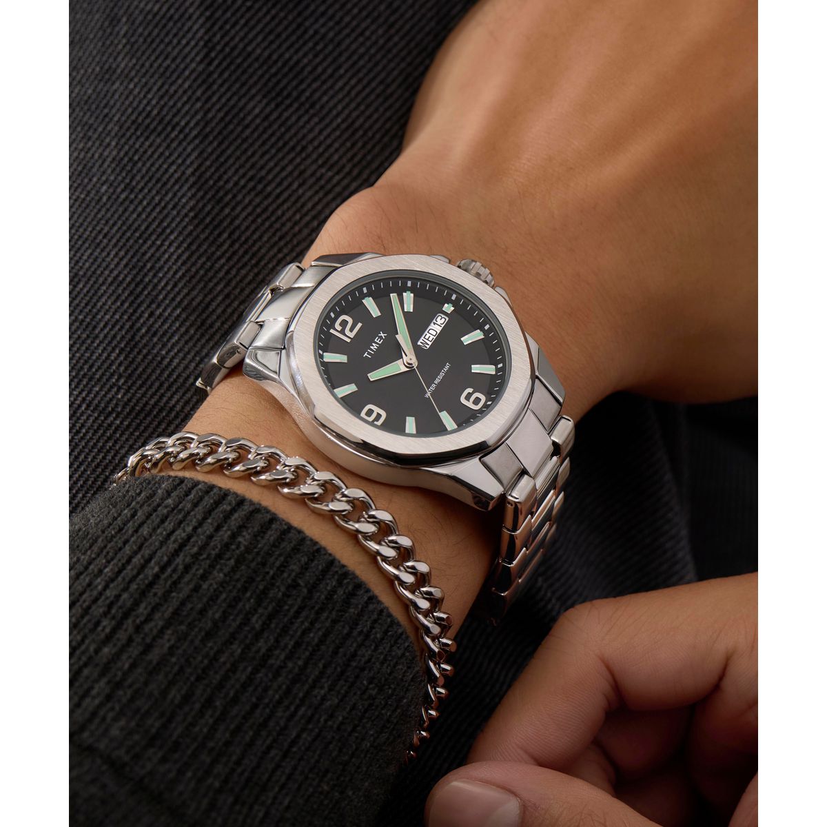 TW2W92700 Essex de hombre pulsera de metal