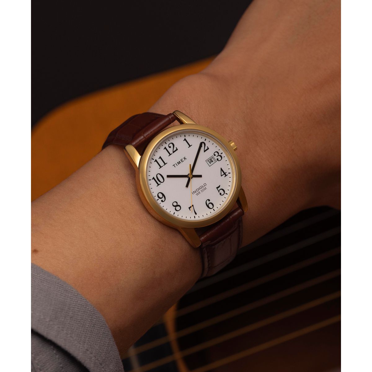 TW2W95500 Easy Reader de hombre correa de cuero