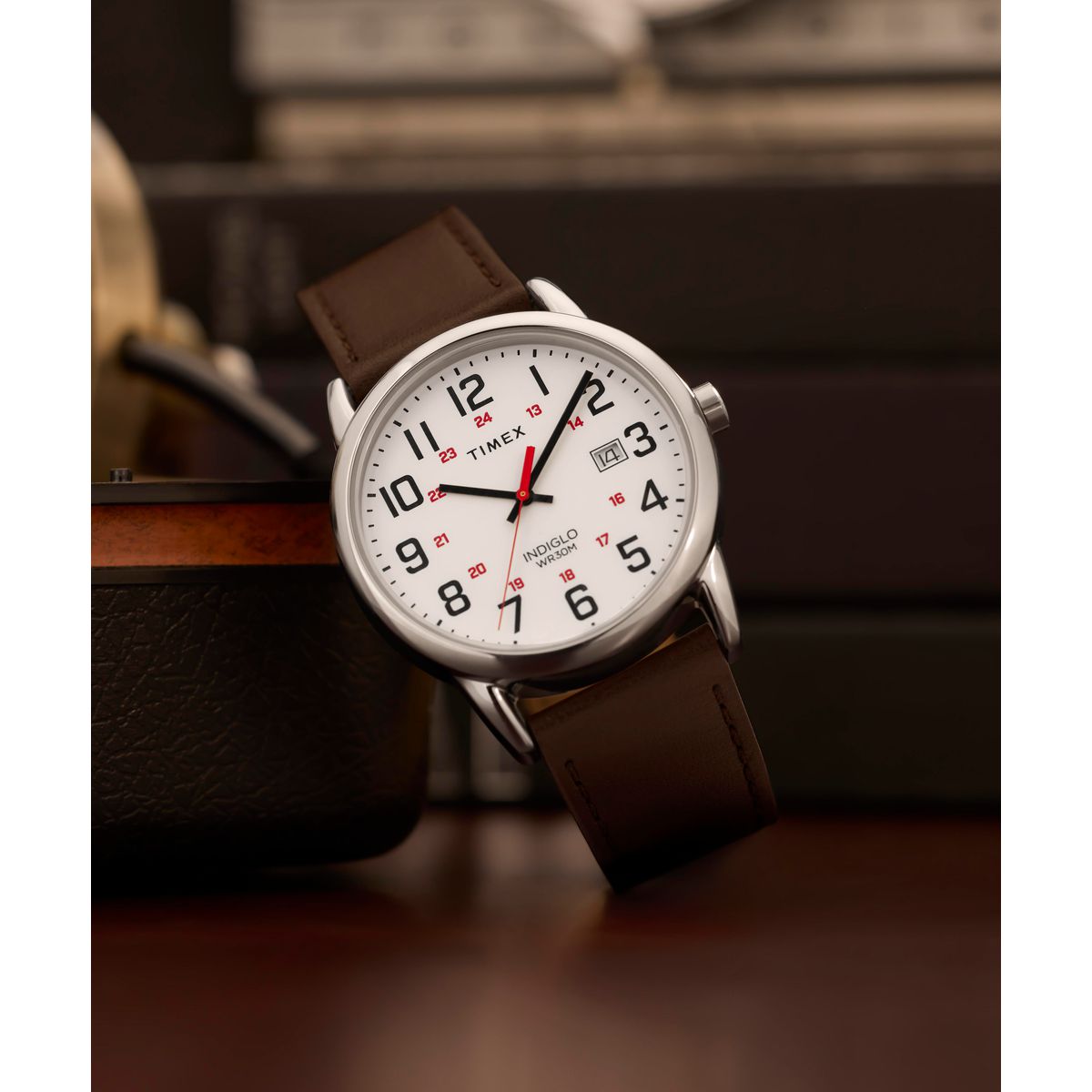 TW2Y12600 Easy Reader de hombre correa de cuero