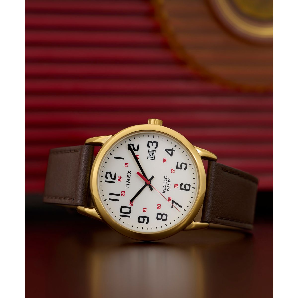 TW2Y12700 Easy Reader de hombre correa de cuero