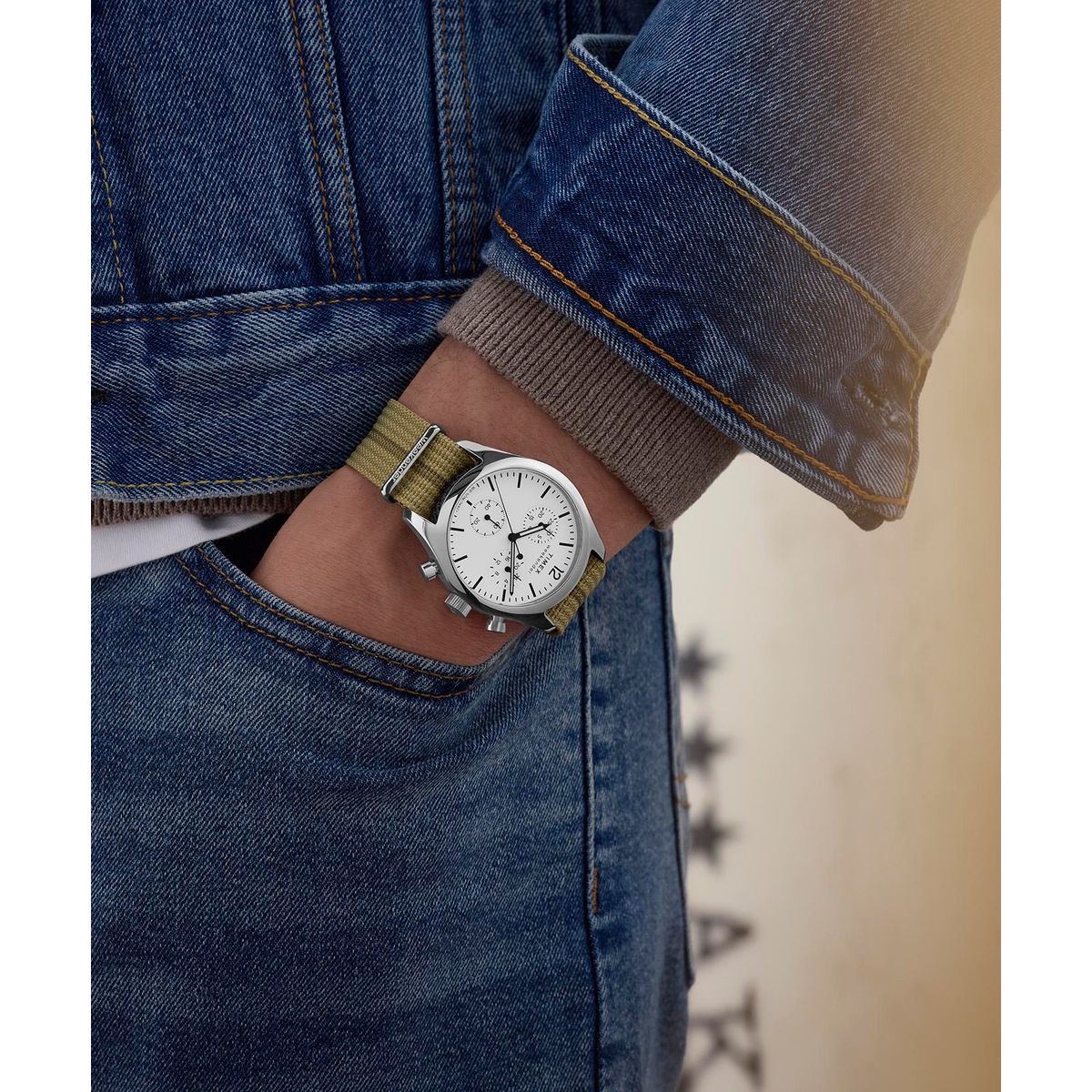 TW2Y15700 Weekender de hombre correa de tela